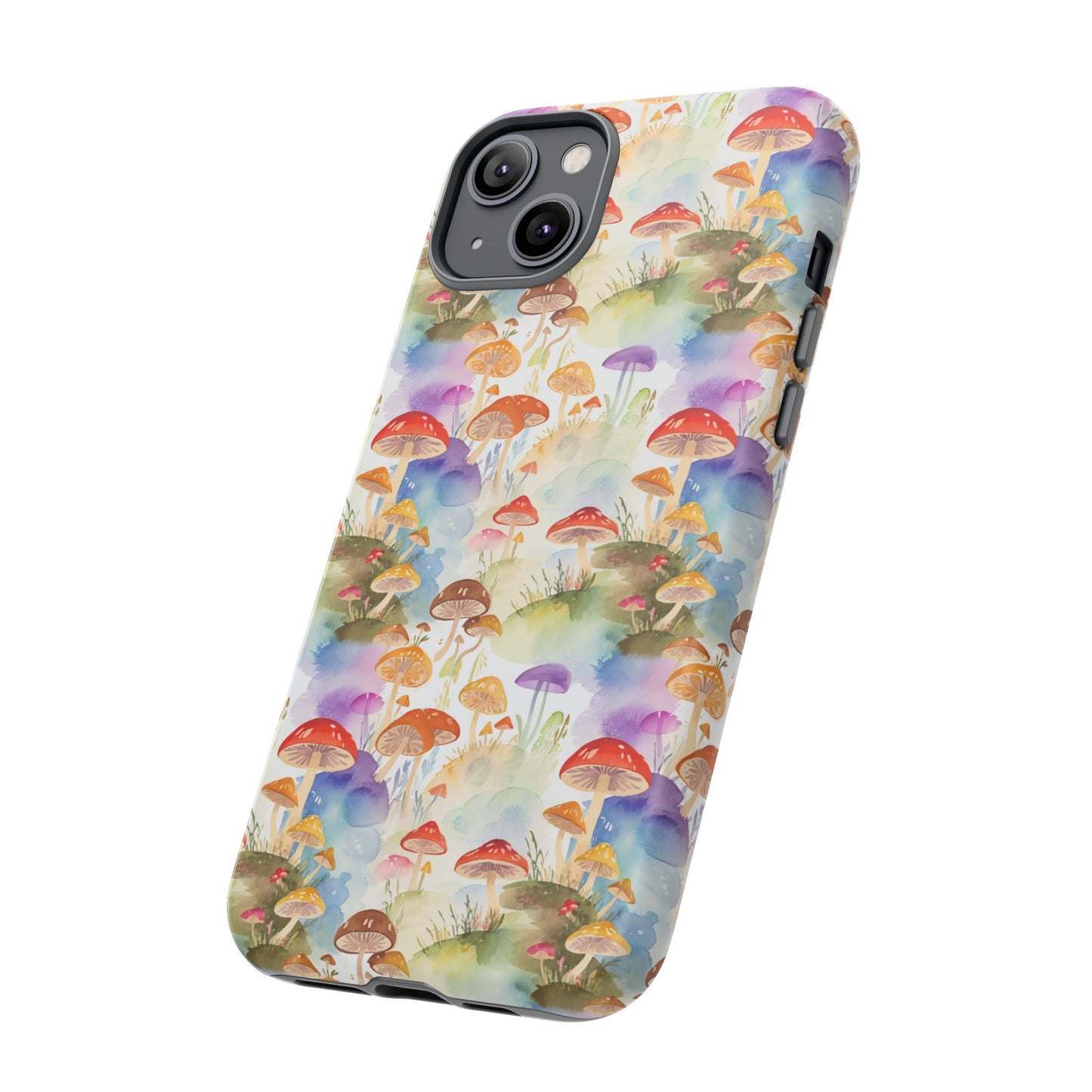 Mushroom Phone Case | Shroom Phone Cover | Hippie Themed Phone Case | Cute mushroom Pattern | Tough Case