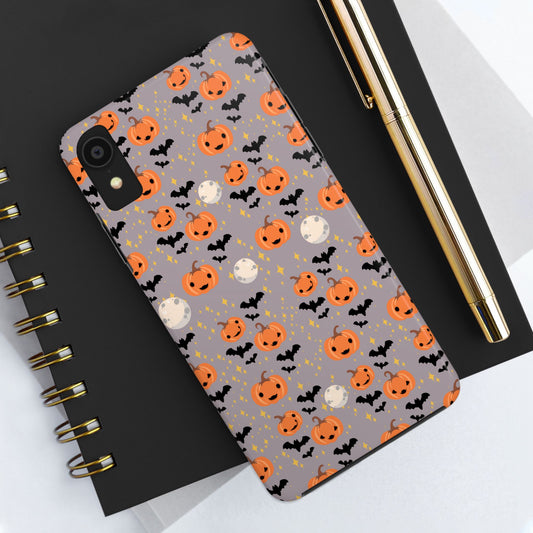 Halloween Phone Cases, Tough Phone Case, Fall Decor, Halloween Gift, Pumpkin Phone Cover, Spooky Vibes, Unique Phone Accessories