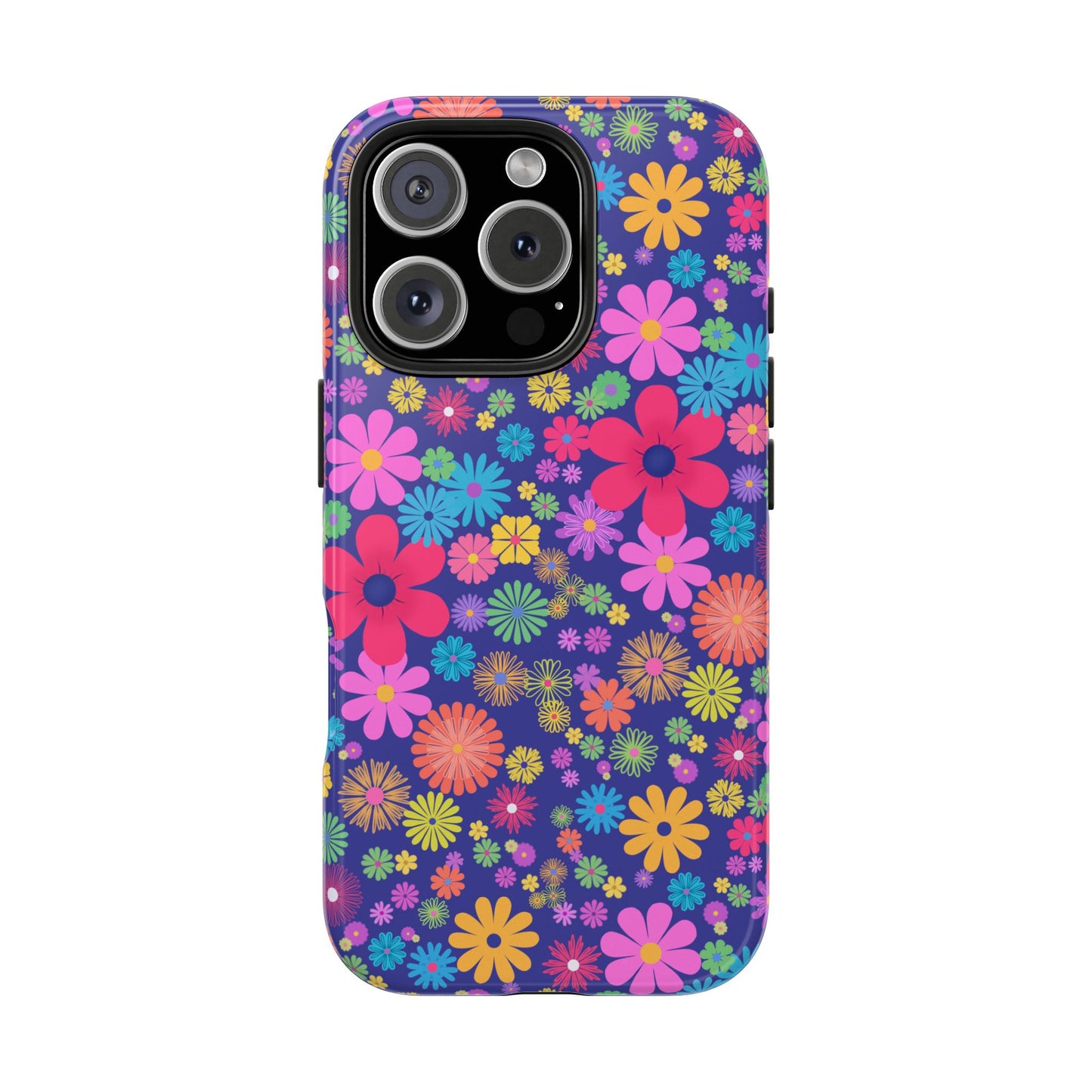 Colorful Floral Tough Phone Cases