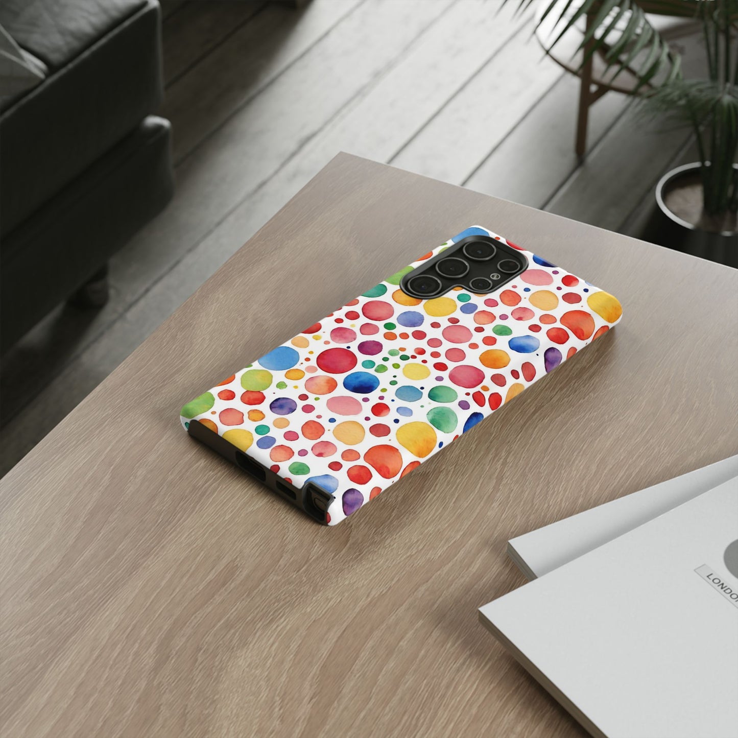 Polka dot drop | Tough Cases | Phone Case | IPhone | Samsung | Protective Phone Case | Phone Protector | Cute Phone Cover