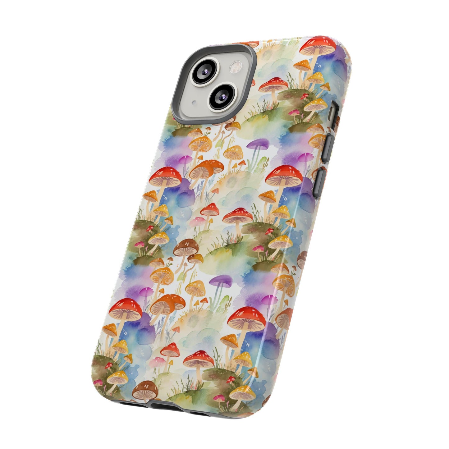 Mushroom Phone Case | Shroom Phone Cover | Hippie Themed Phone Case | Cute mushroom Pattern | Tough Case