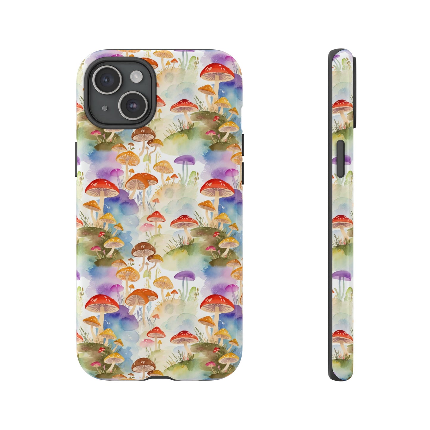 Mushroom Phone Case | Shroom Phone Cover | Hippie Themed Phone Case | Cute mushroom Pattern | Tough Case
