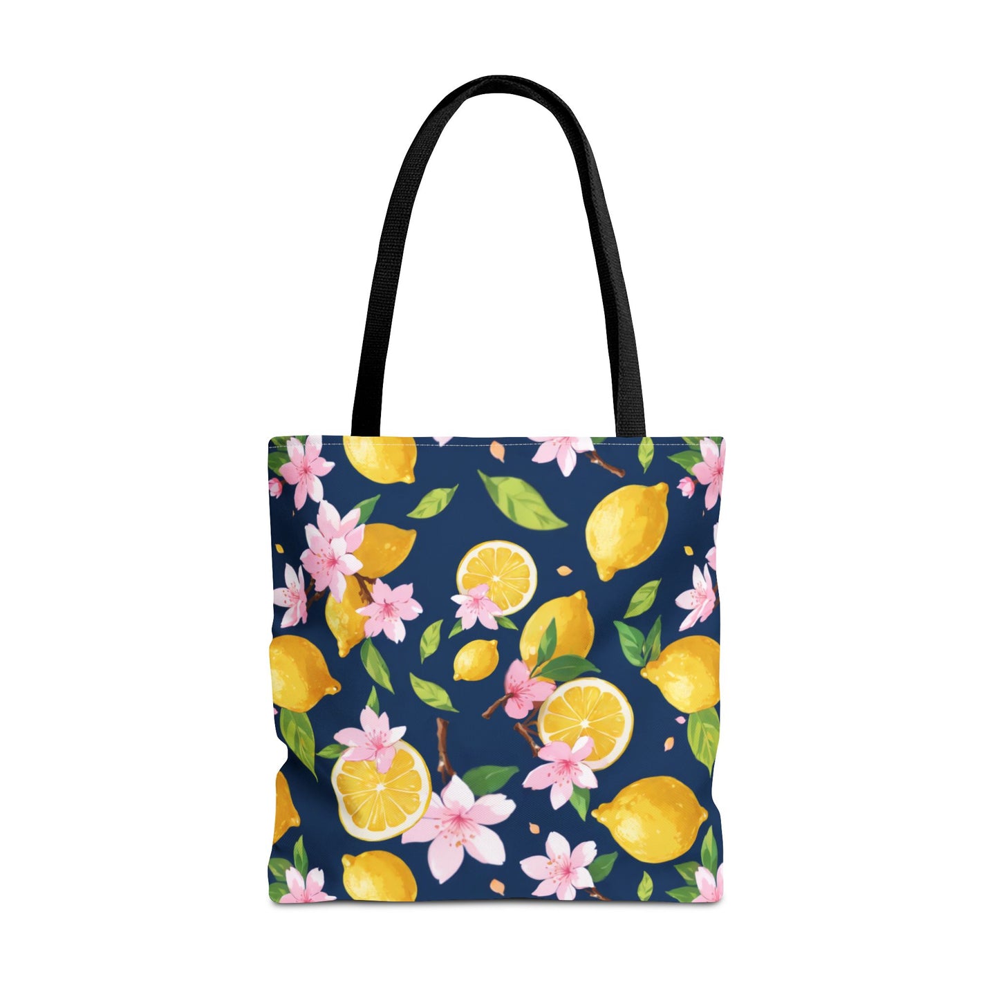 Lemon and cherry blossom Tote Bag