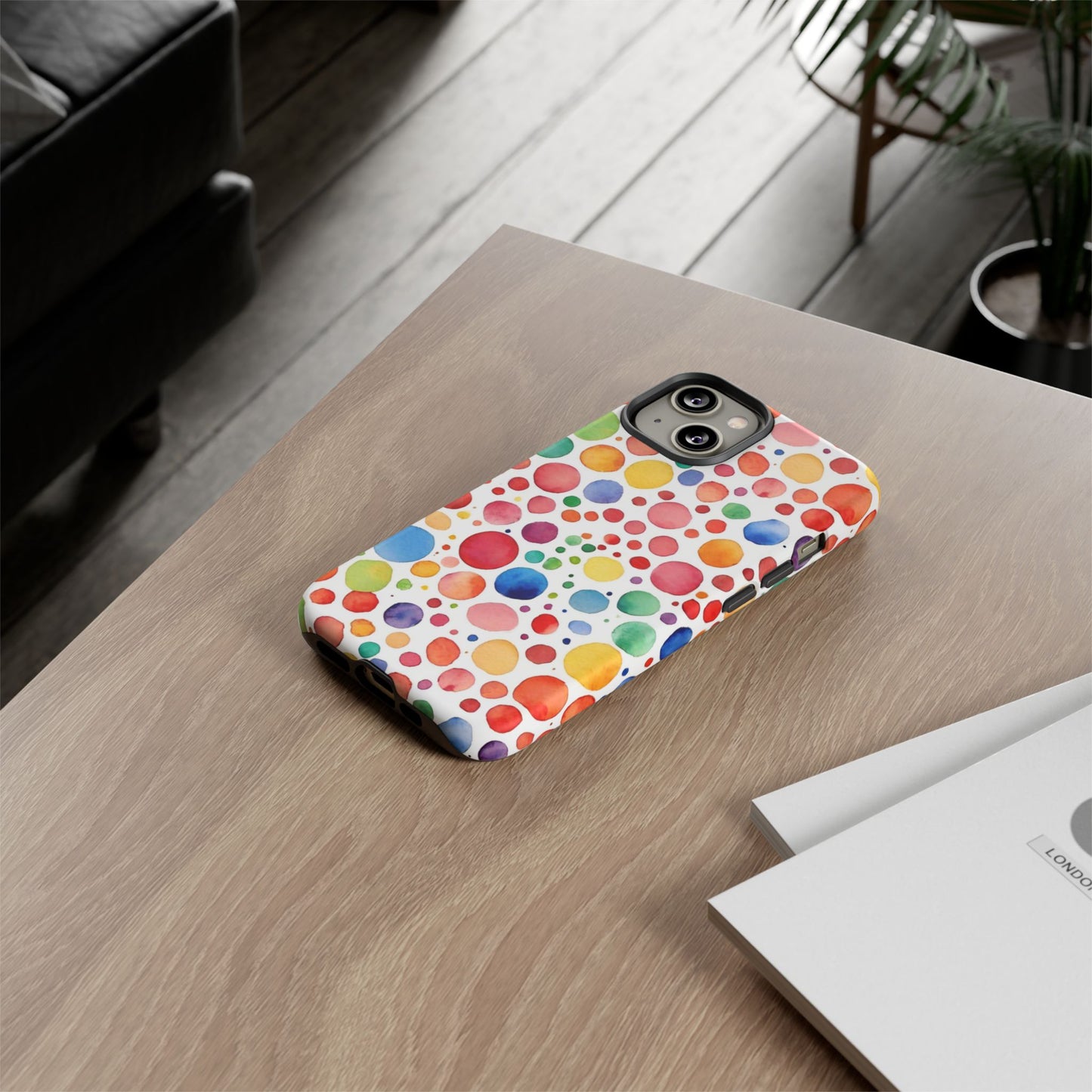 Polka dot drop | Tough Cases | Phone Case | IPhone | Samsung | Protective Phone Case | Phone Protector | Cute Phone Cover