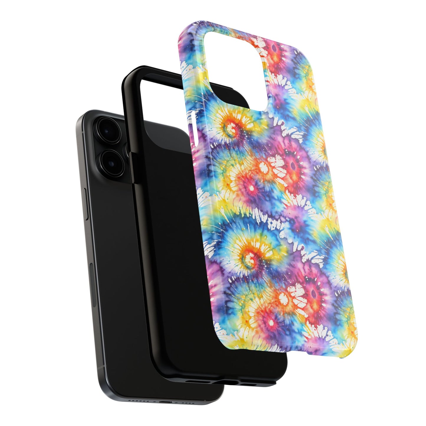 Rainbow Tye Dye Phone Case | Hippie Rainbow Phone Case | Boho Tye Dye | Tough Phone Case | Cute Rainbow Phone Case