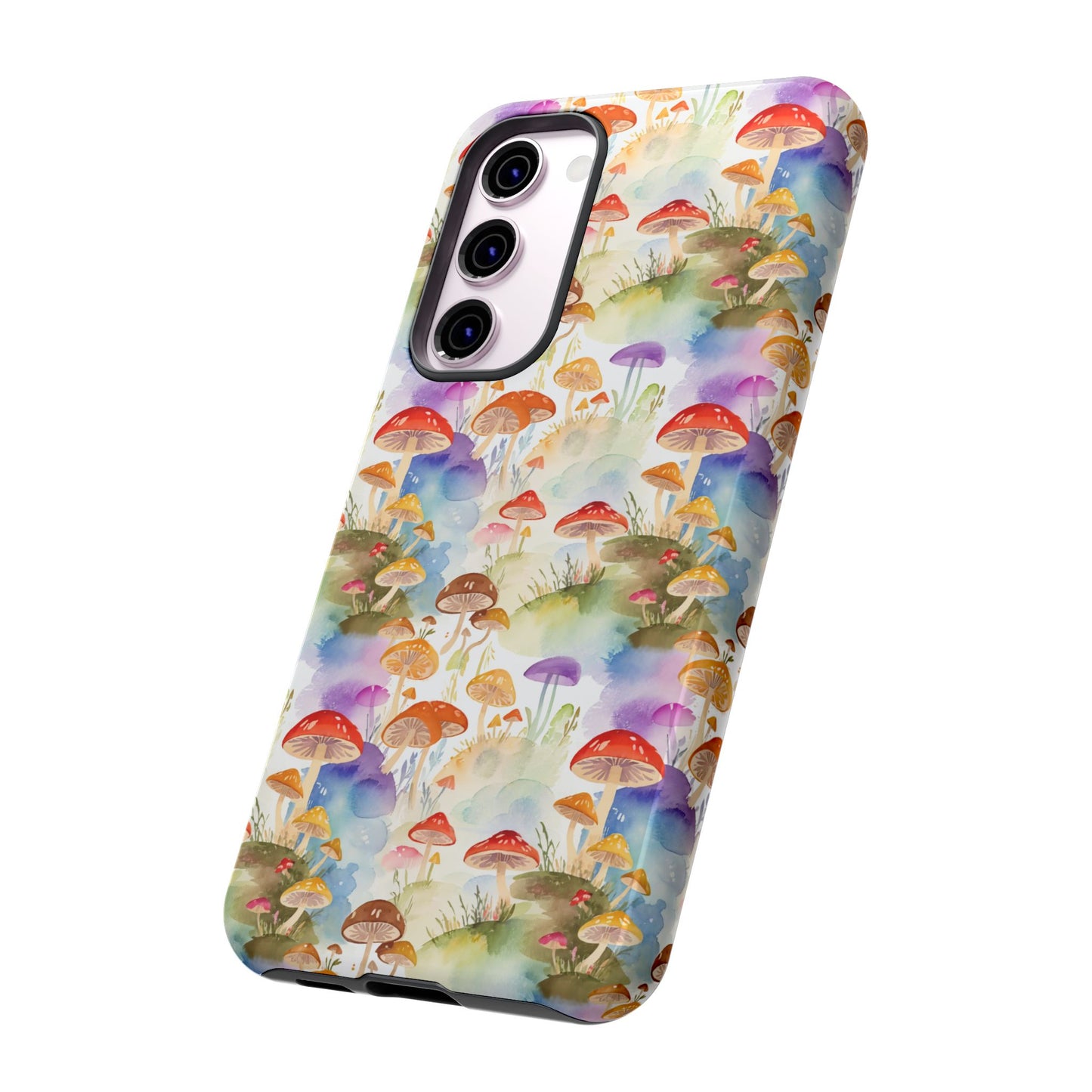Mushroom Phone Case | Shroom Phone Cover | Hippie Themed Phone Case | Cute mushroom Pattern | Tough Case