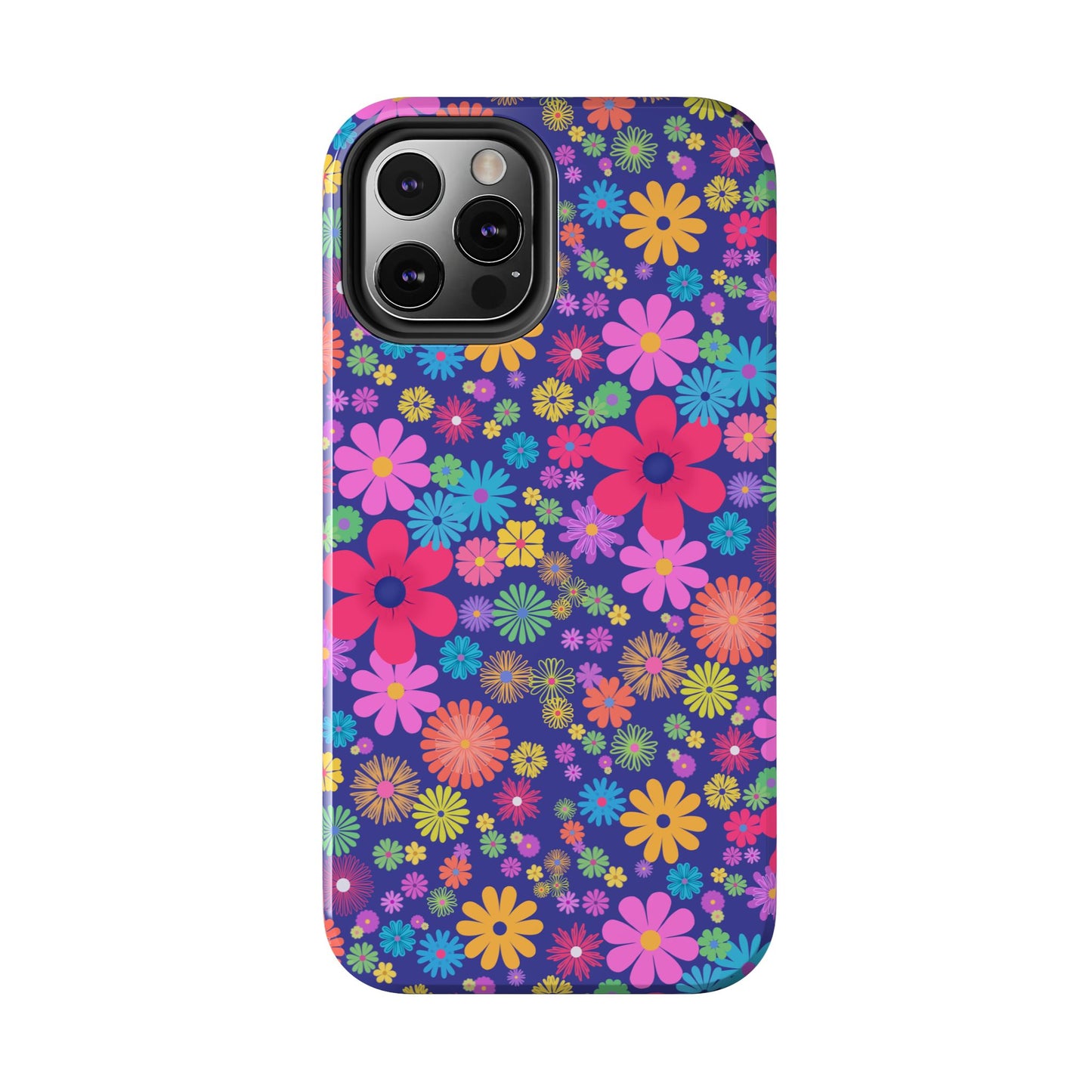 Colorful Floral Tough Phone Cases