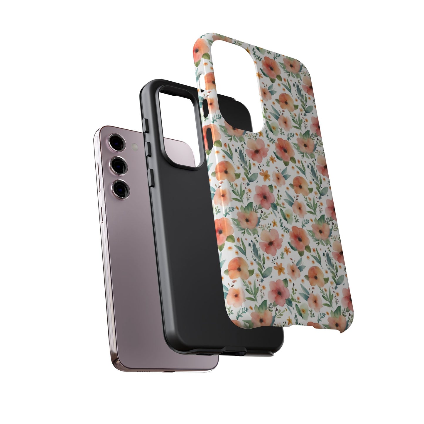 Watercolor Floral Print | Tough Cases | IPhone Case | Samsung Case | Flower Phone Case | Floral Case
