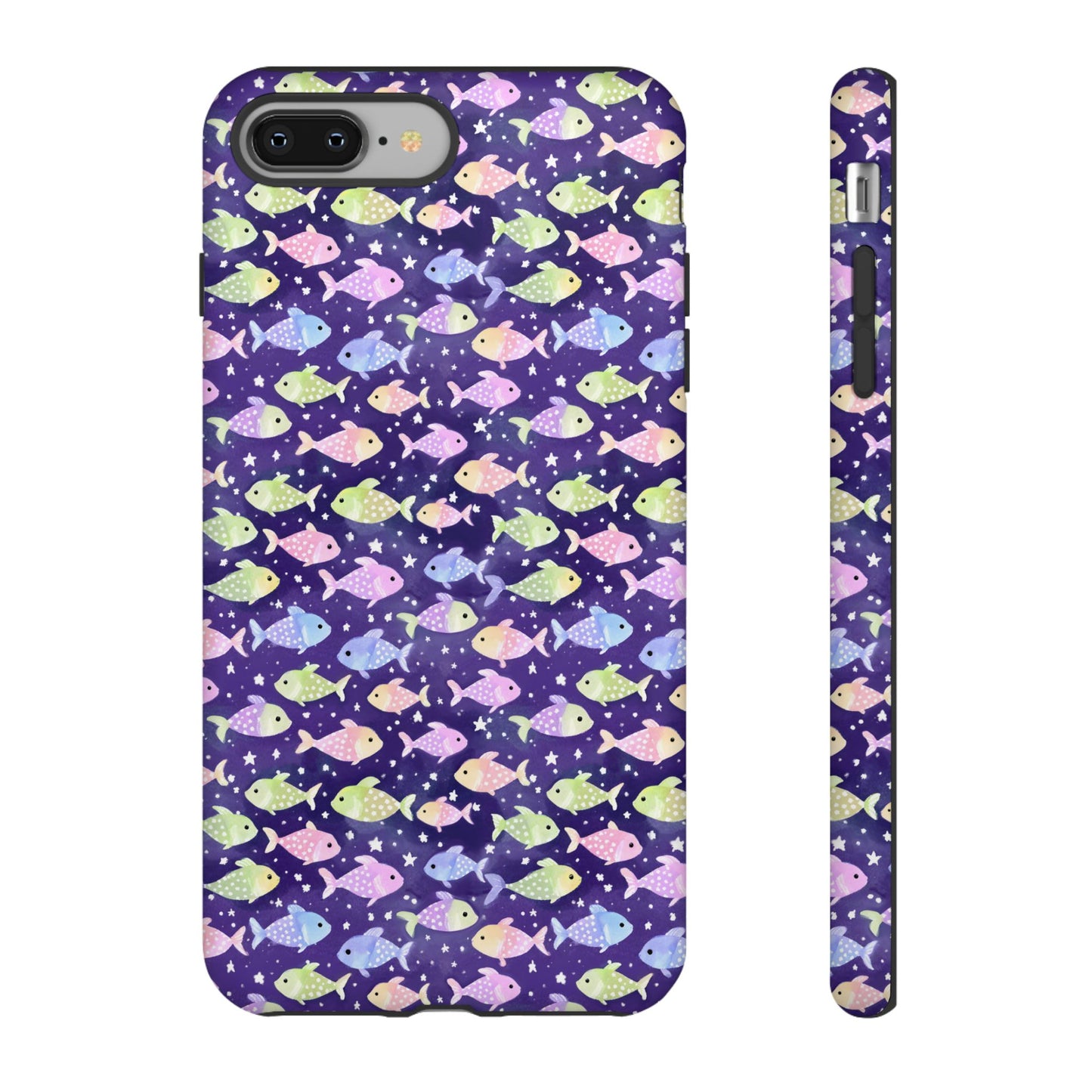 Fish And Stars | Tough Cases | Phone Case | Protective Cover | Ocean Themed | Sea Themed | Cute Phone Cover | Colorful