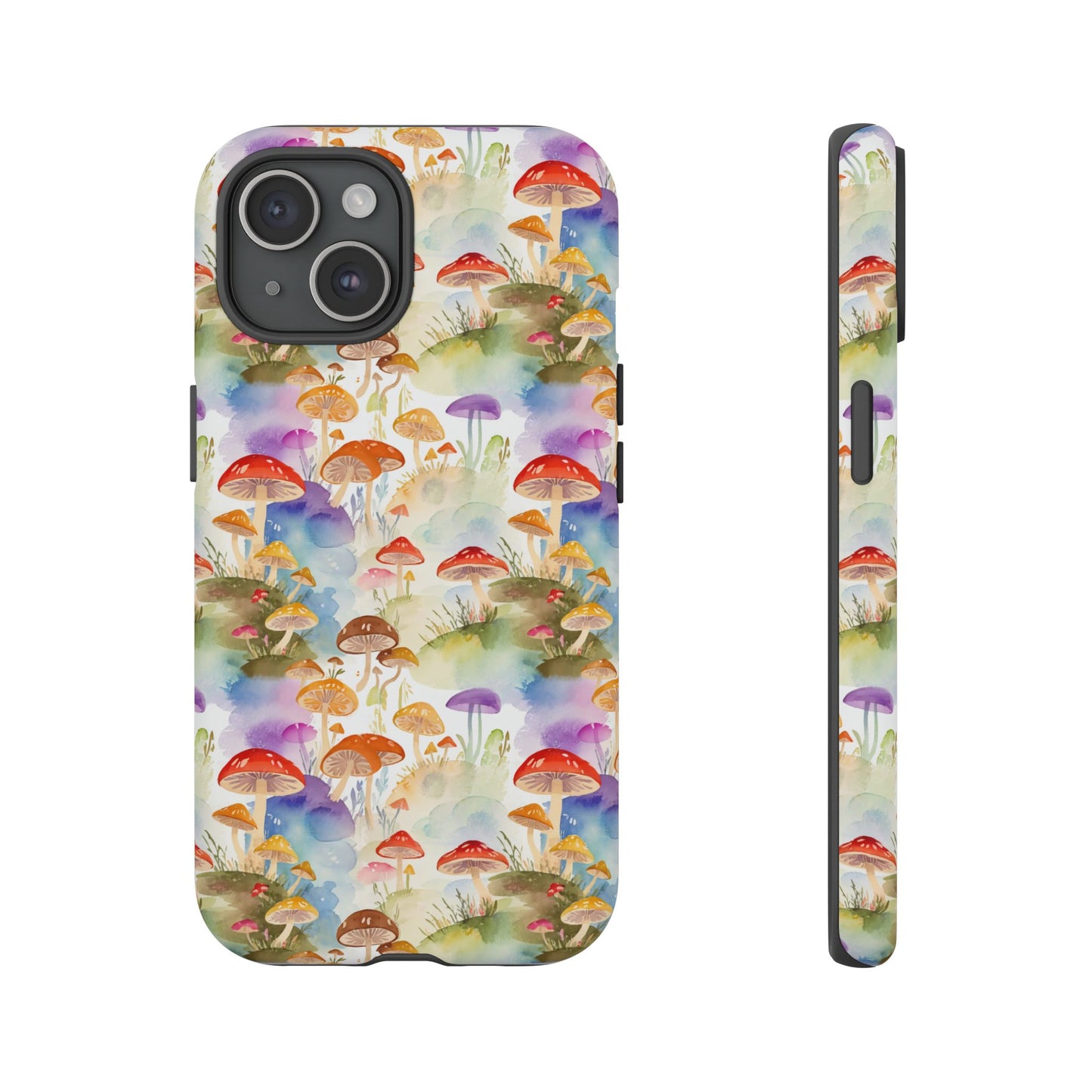 Mushroom Phone Case | Shroom Phone Cover | Hippie Themed Phone Case | Cute mushroom Pattern | Tough Case