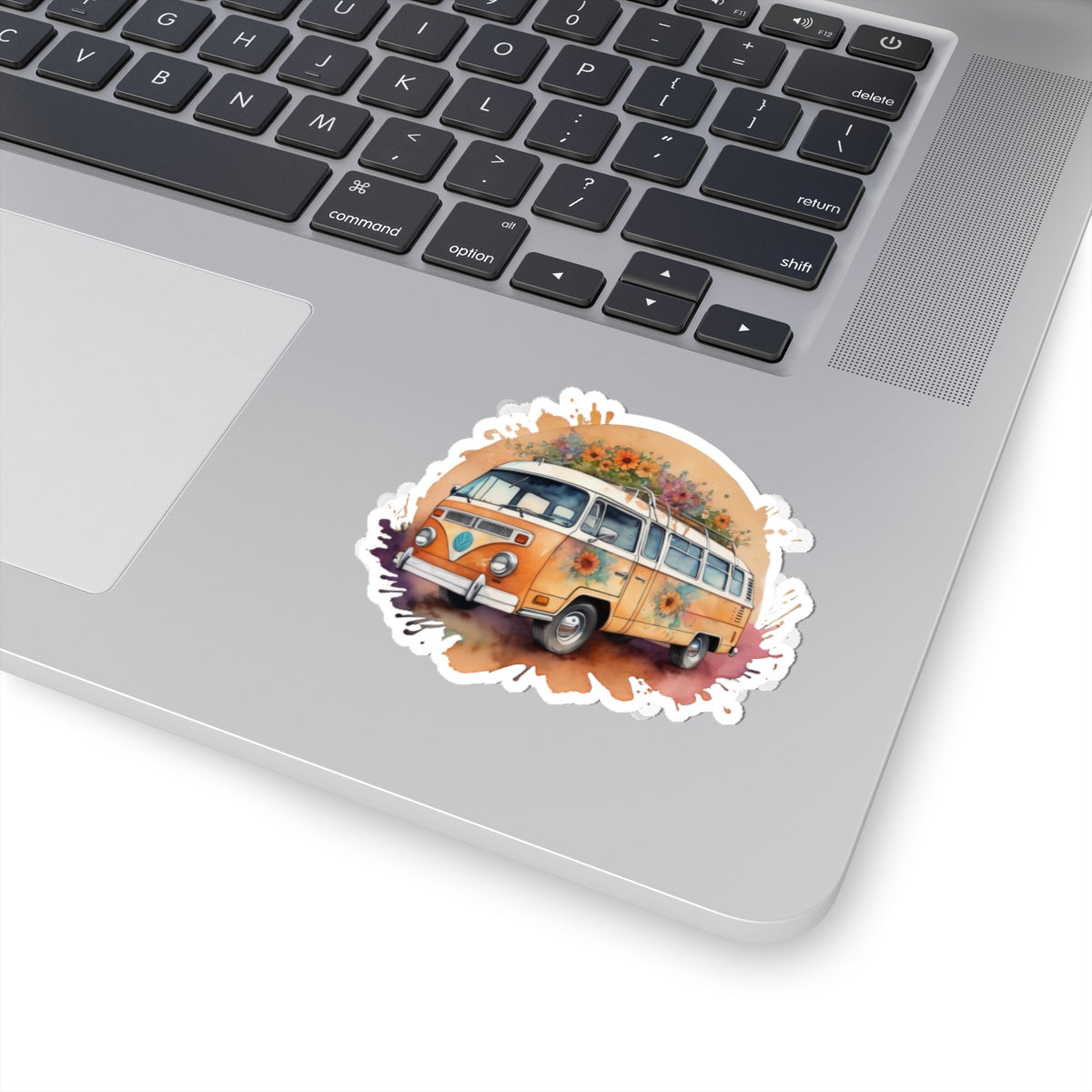 Hippie Bus Kiss-Cut Stickers