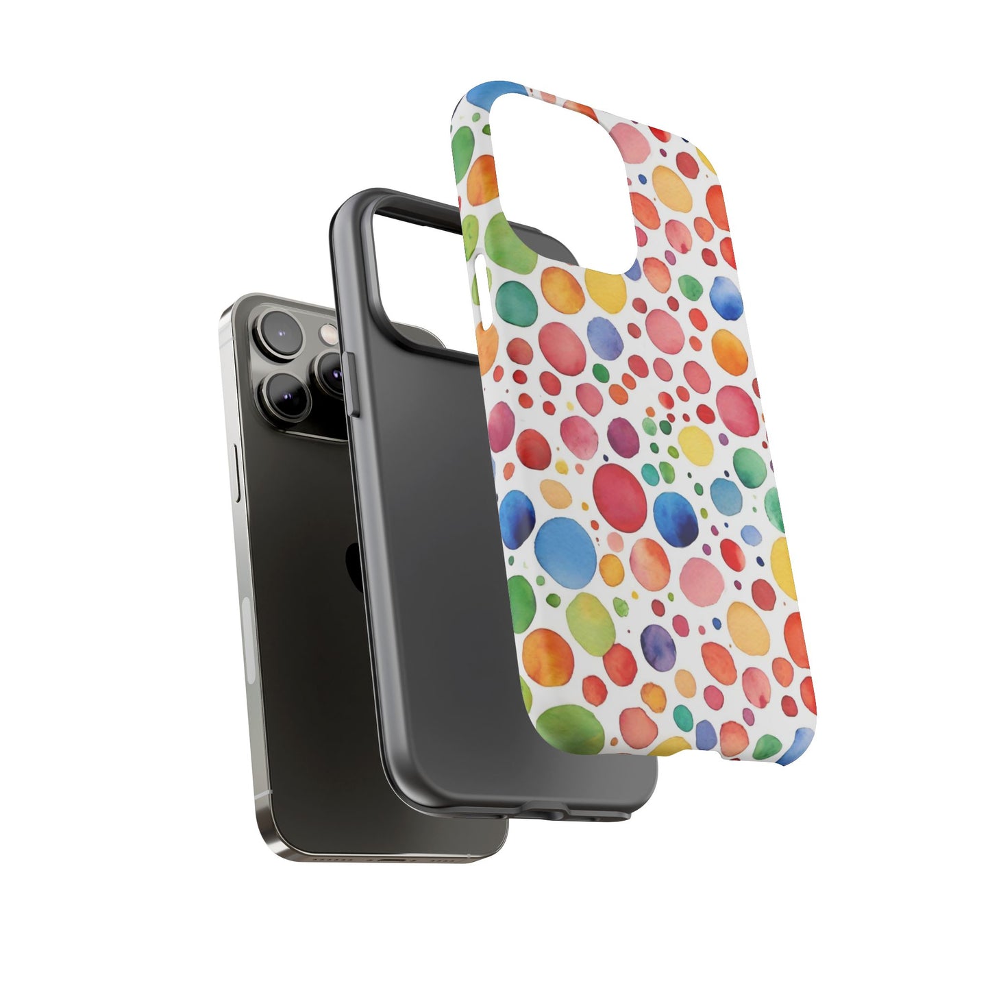 Polka dot drop | Tough Cases | Phone Case | IPhone | Samsung | Protective Phone Case | Phone Protector | Cute Phone Cover