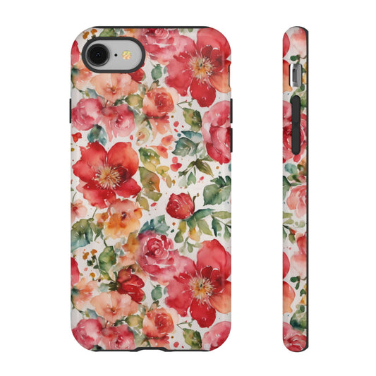 Beautiful Valentine Roses Tough Case For iPhone Samsung