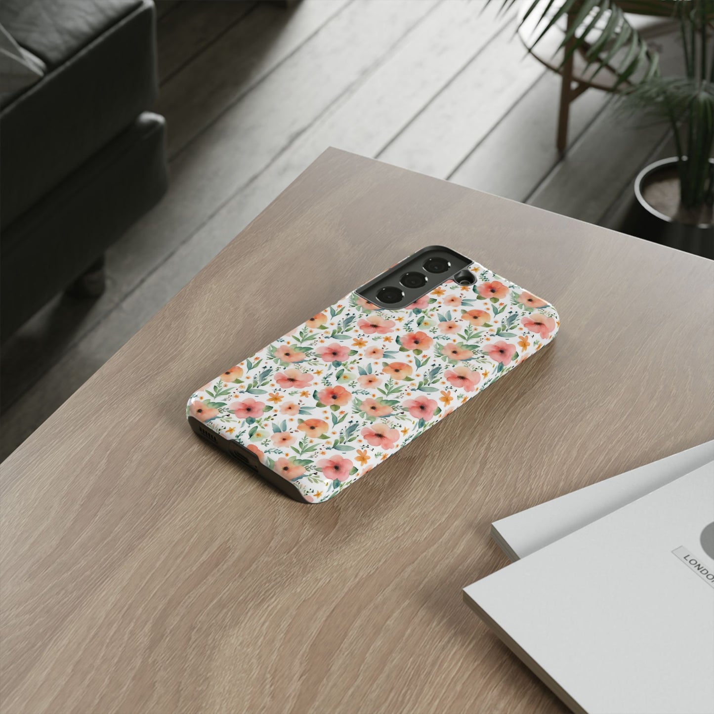 Watercolor Floral Print | Tough Cases | IPhone Case | Samsung Case | Flower Phone Case | Floral Case