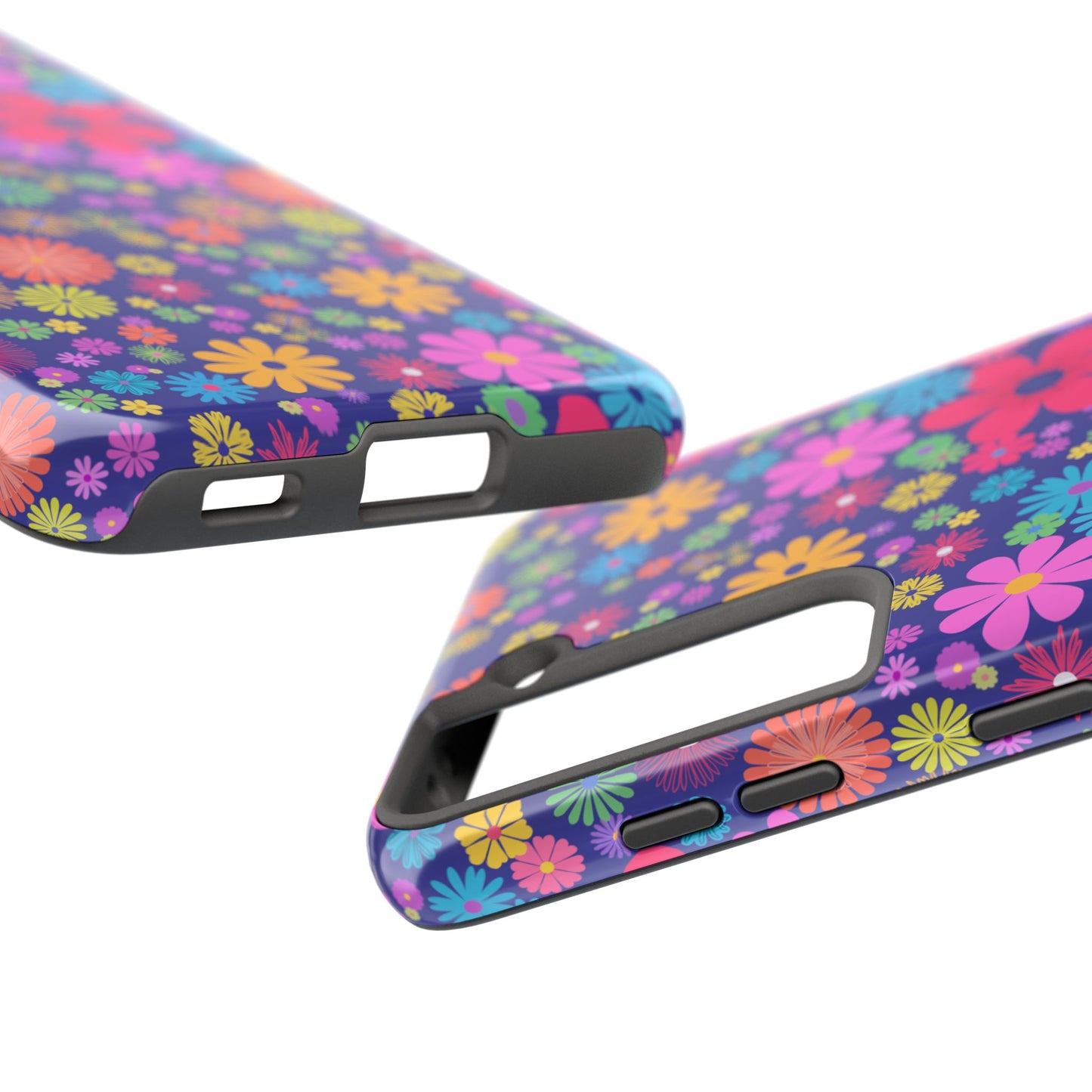 Colorful Floral Tough Phone Cases