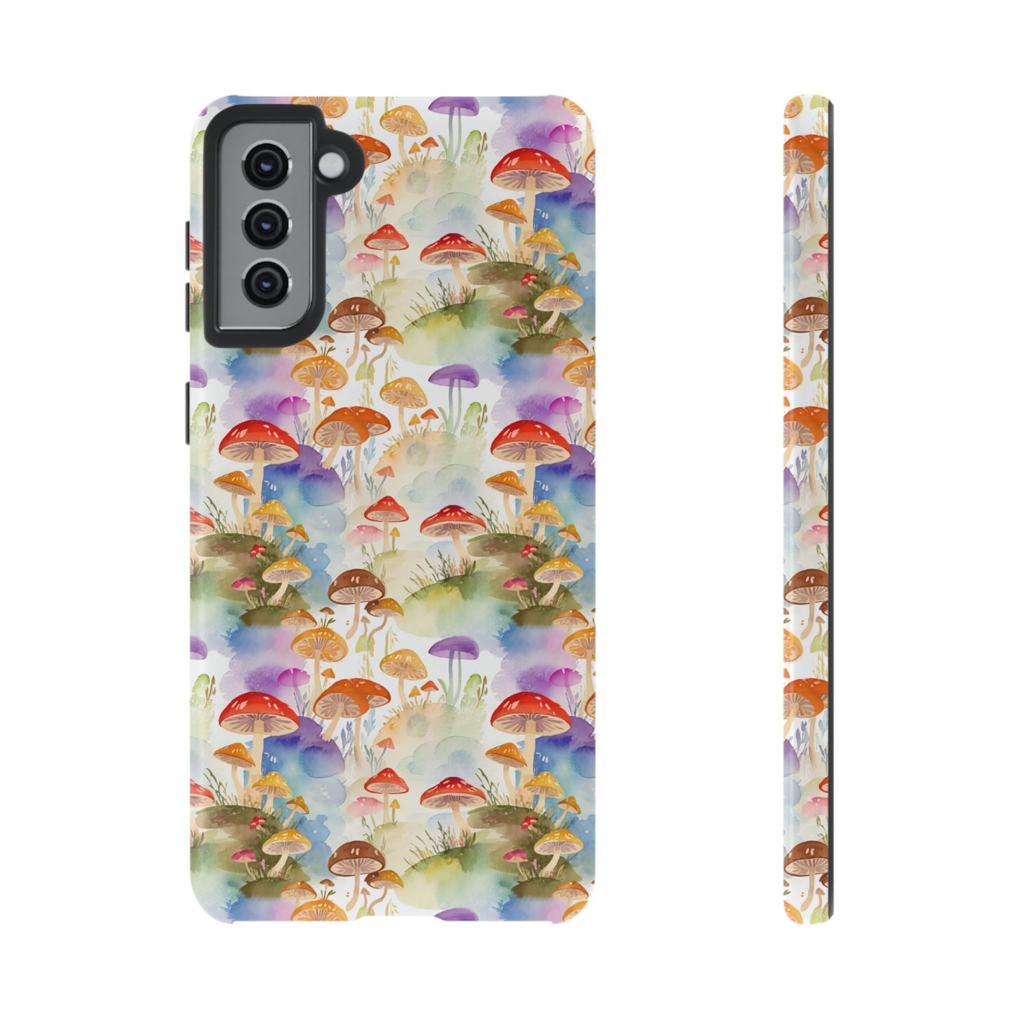 Mushroom Phone Case | Shroom Phone Cover | Hippie Themed Phone Case | Cute mushroom Pattern | Tough Case