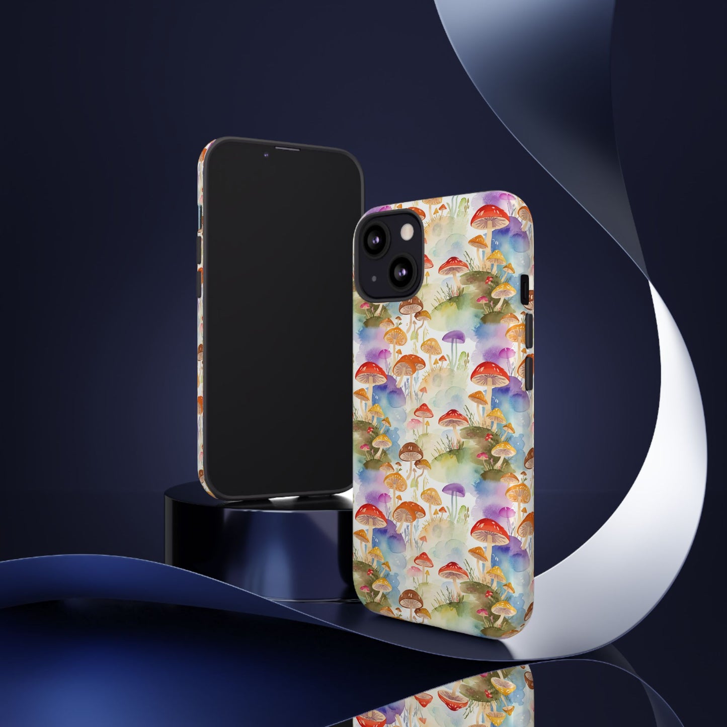 Mushroom Phone Case | Shroom Phone Cover | Hippie Themed Phone Case | Cute mushroom Pattern | Tough Case