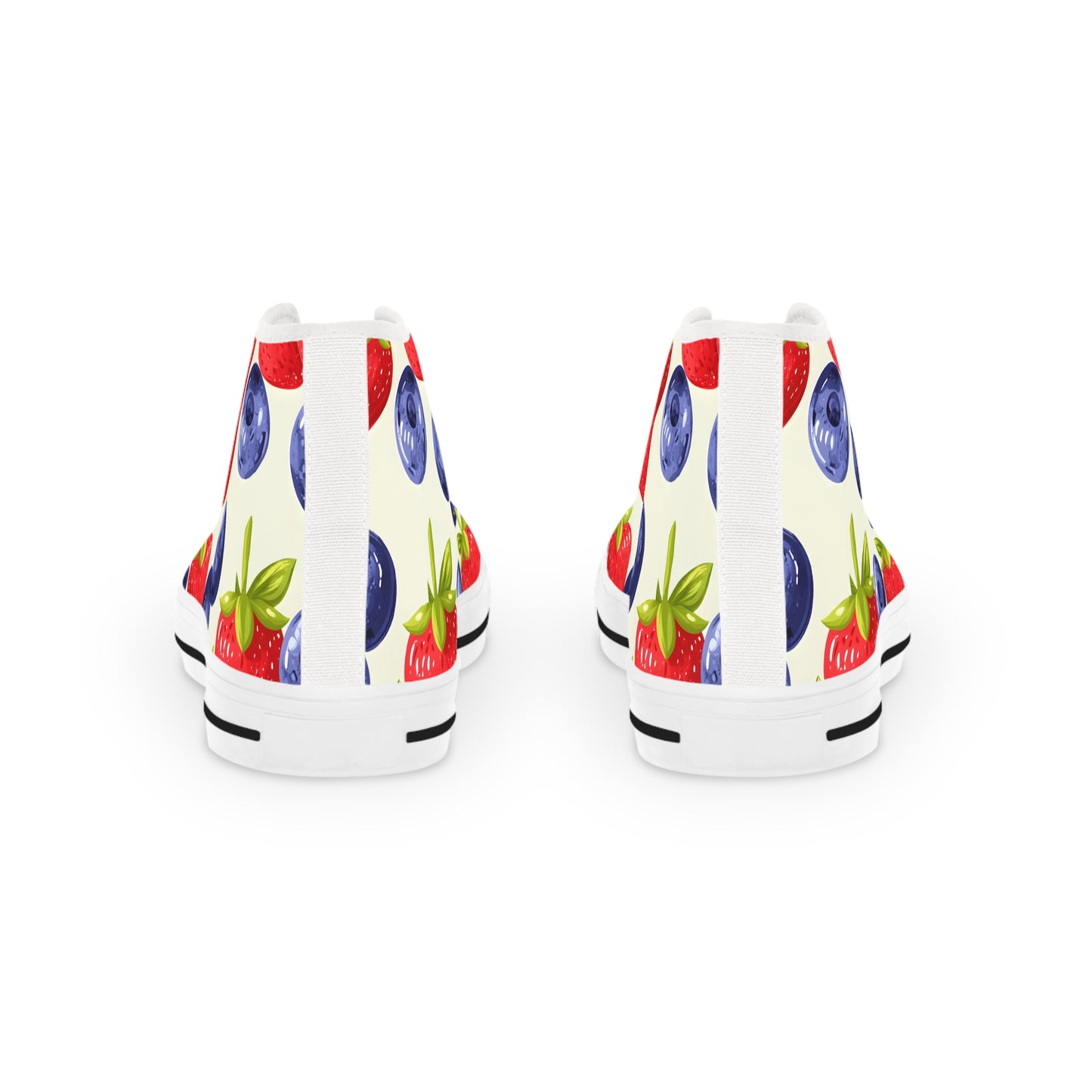Colorful Fruit Pattern High Top Sneakers for Trendy Men, Stylish Casual Footwear for Everyday Wear, Unique Gift for Fashion Lovers, [...]