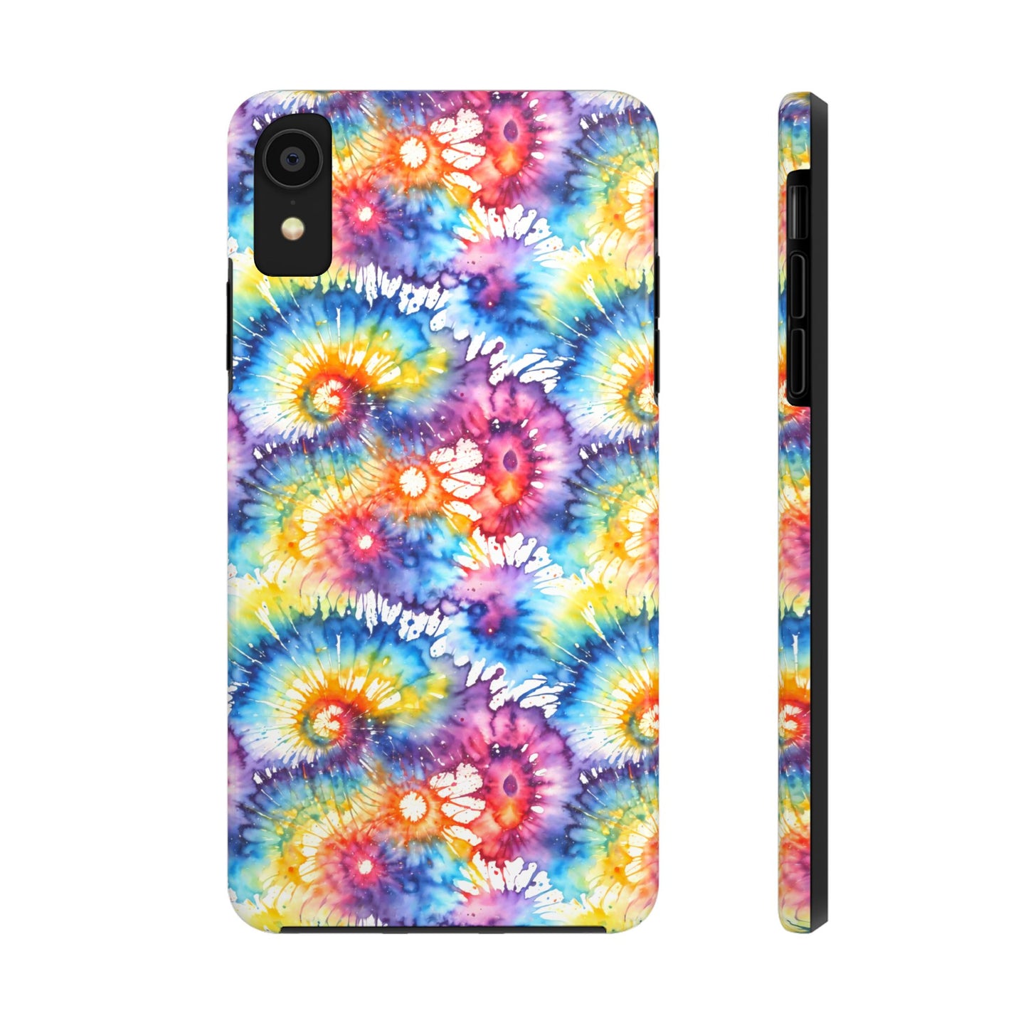 Rainbow Tye Dye Phone Case | Hippie Rainbow Phone Case | Boho Tye Dye | Tough Phone Case | Cute Rainbow Phone Case