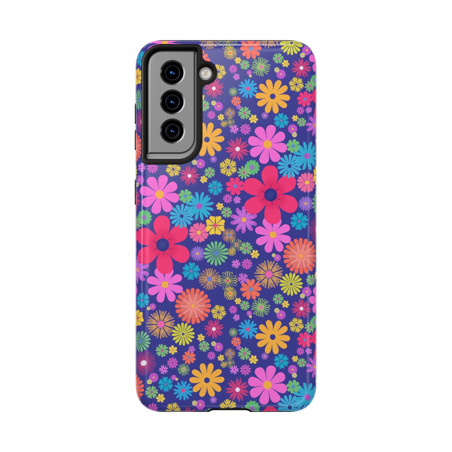 Colorful Floral Tough Phone Cases