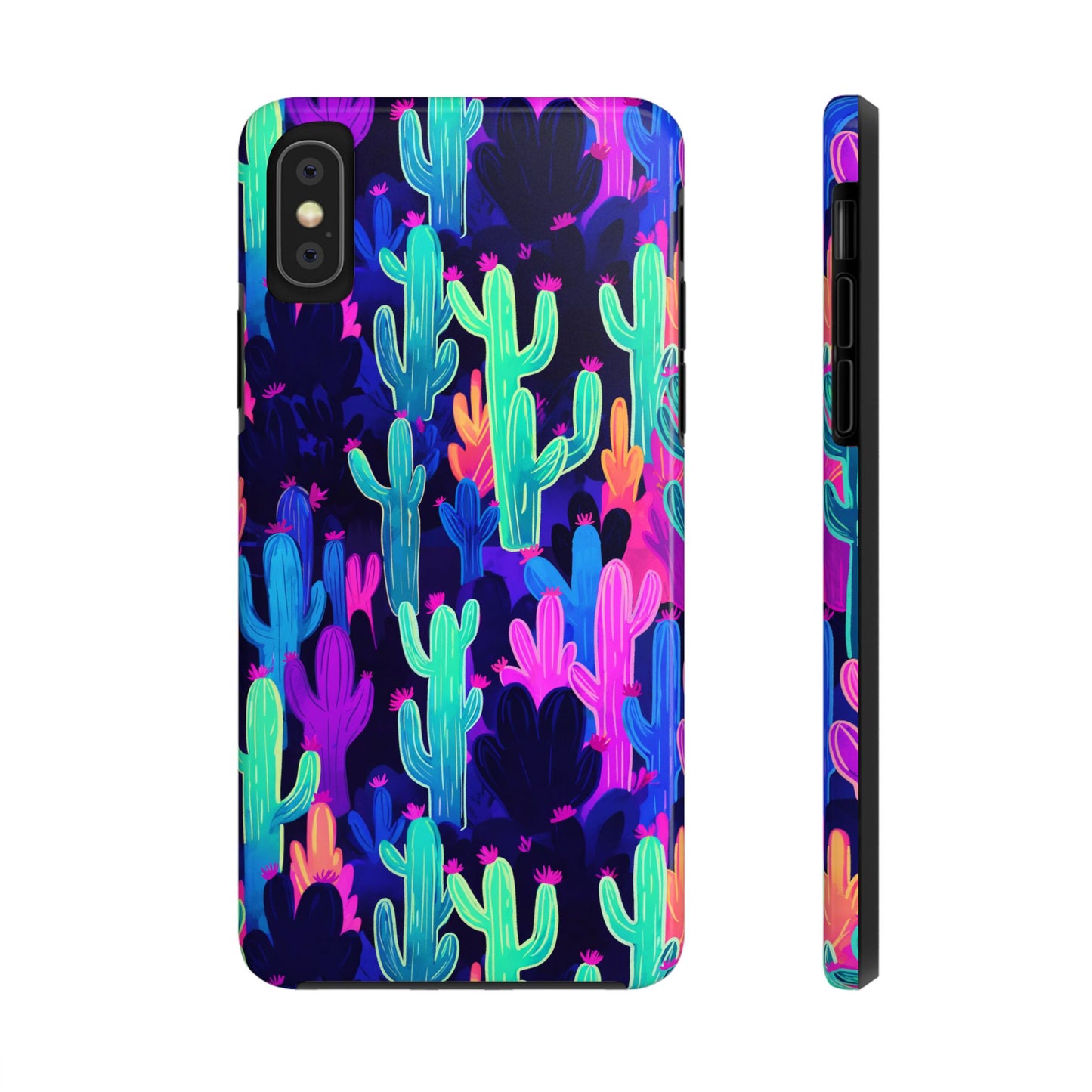 Rave Cacti Tough Phone Cases