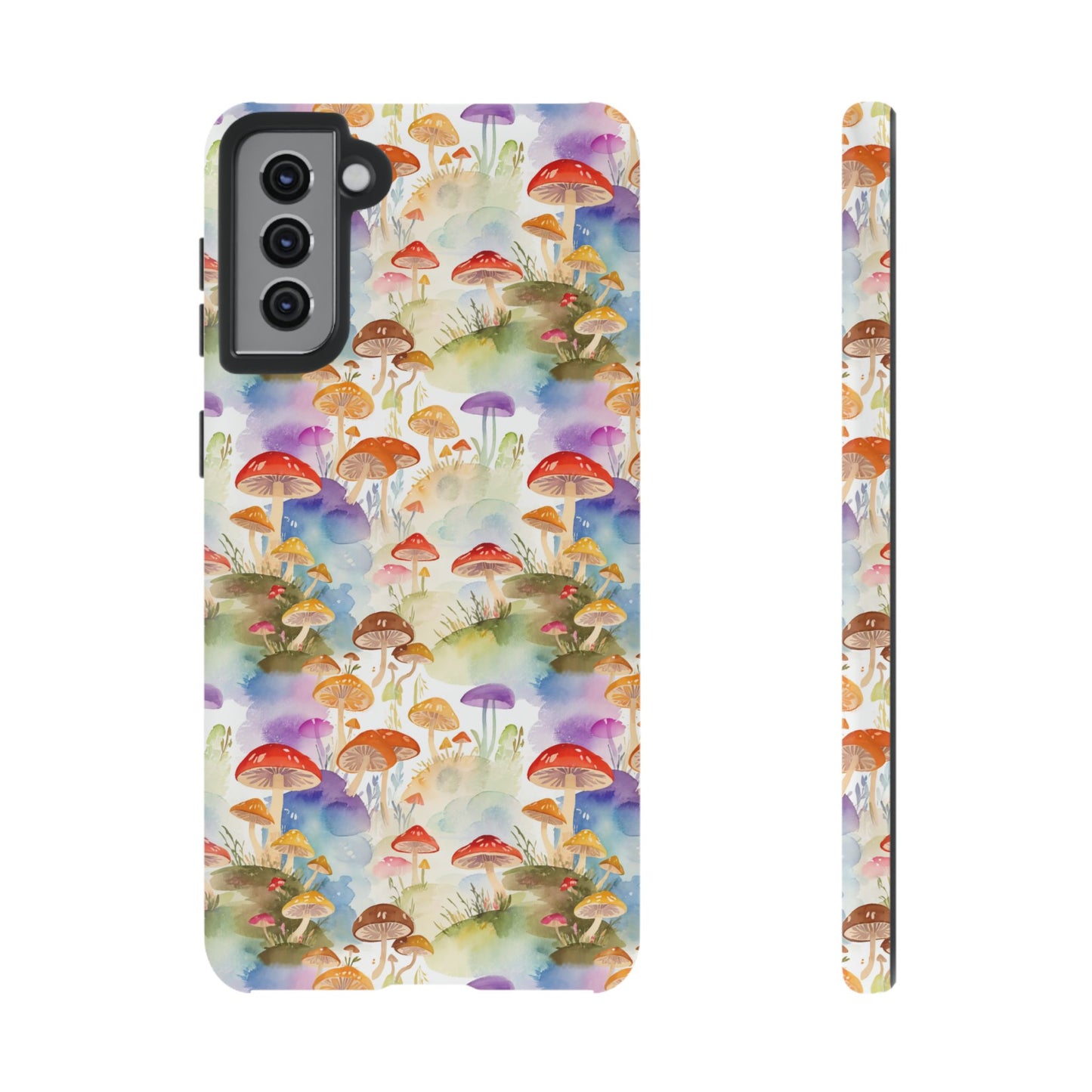 Mushroom Phone Case | Shroom Phone Cover | Hippie Themed Phone Case | Cute mushroom Pattern | Tough Case
