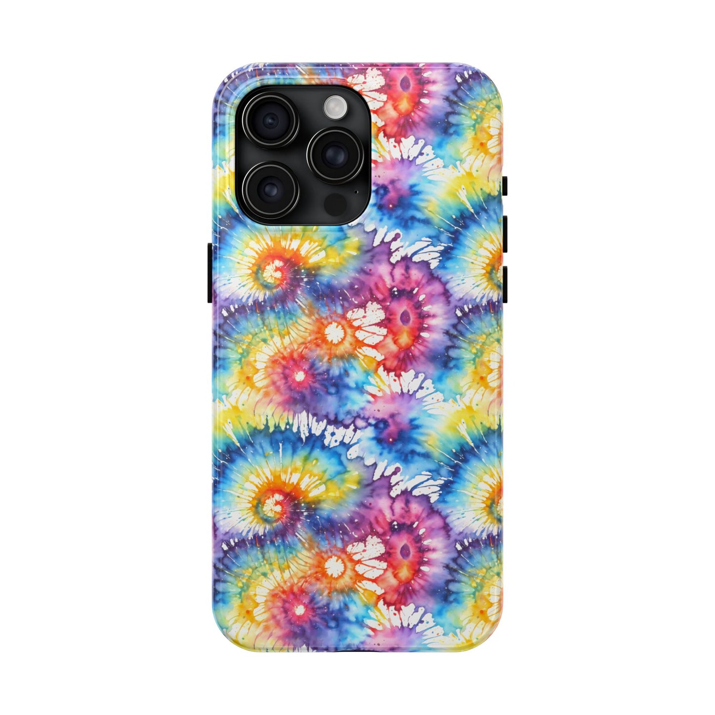 Rainbow Tye Dye Phone Case | Hippie Rainbow Phone Case | Boho Tye Dye | Tough Phone Case | Cute Rainbow Phone Case