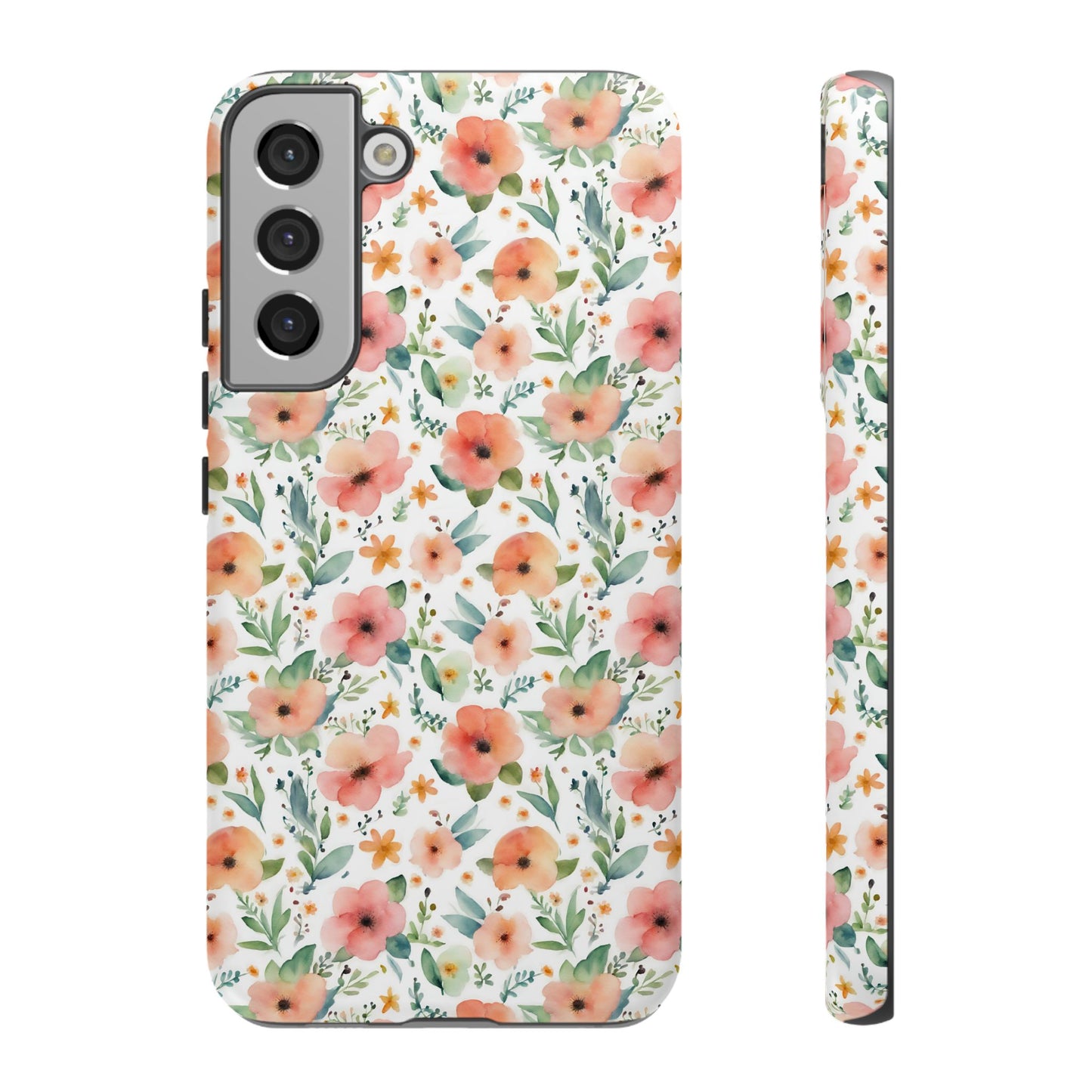 Watercolor Floral Print | Tough Cases | IPhone Case | Samsung Case | Flower Phone Case | Floral Case