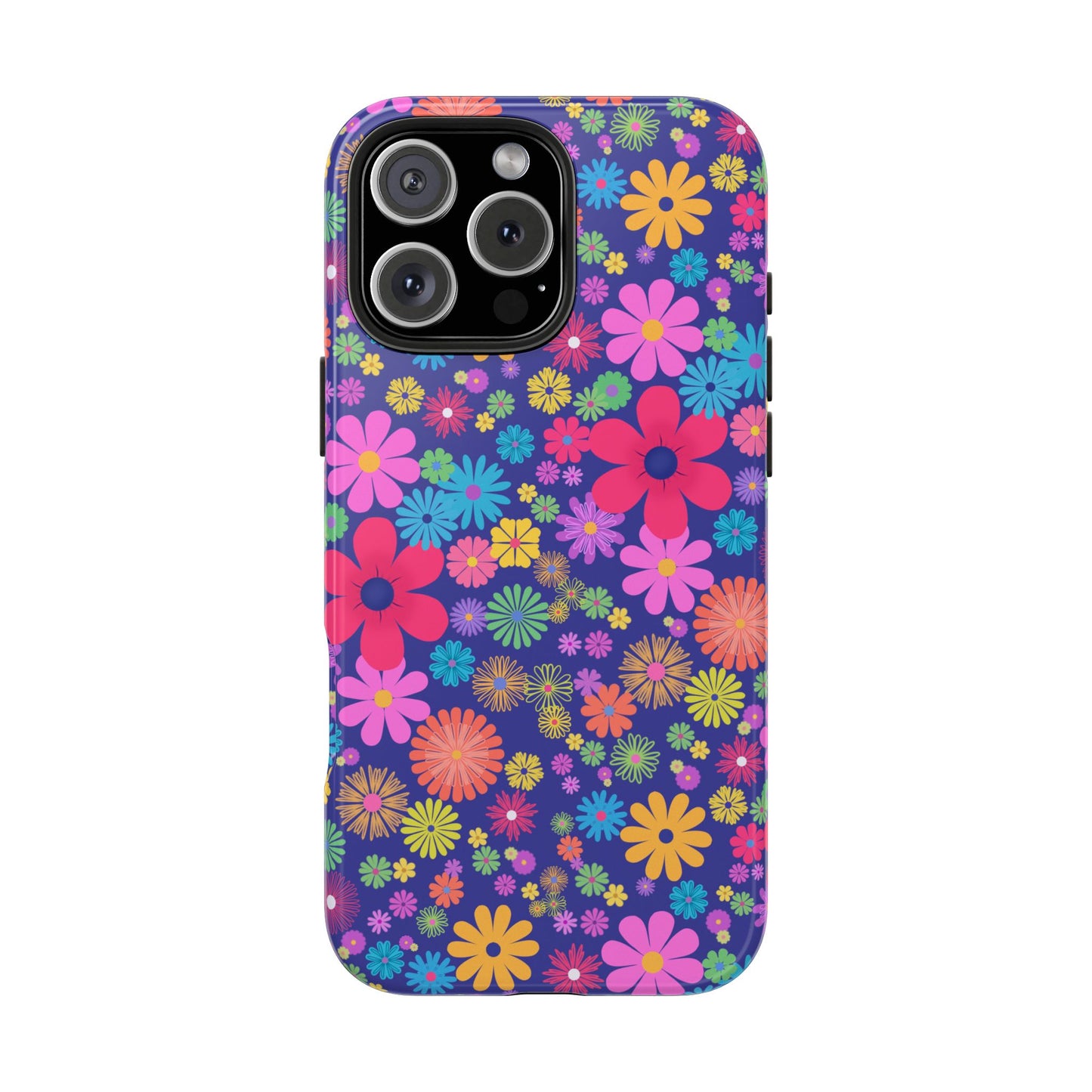 Colorful Floral Tough Phone Cases