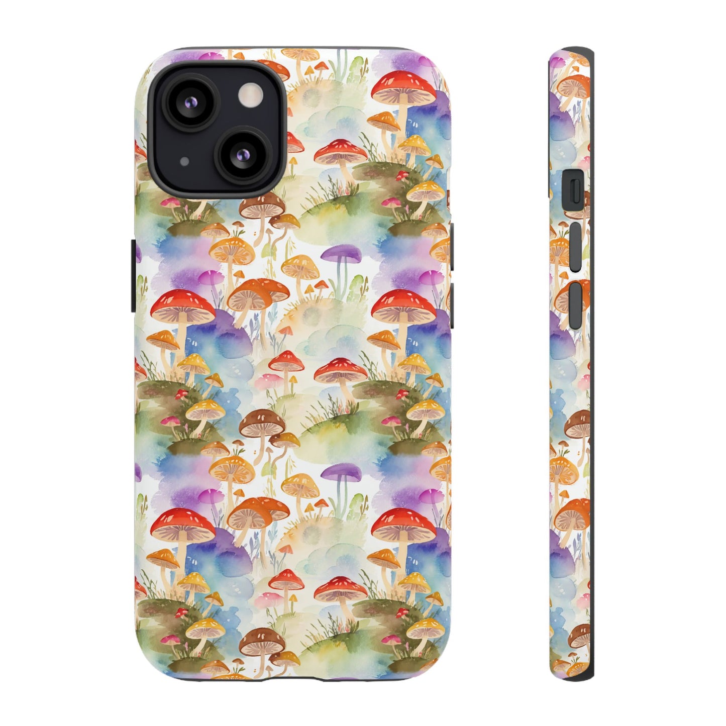 Mushroom Phone Case | Shroom Phone Cover | Hippie Themed Phone Case | Cute mushroom Pattern | Tough Case