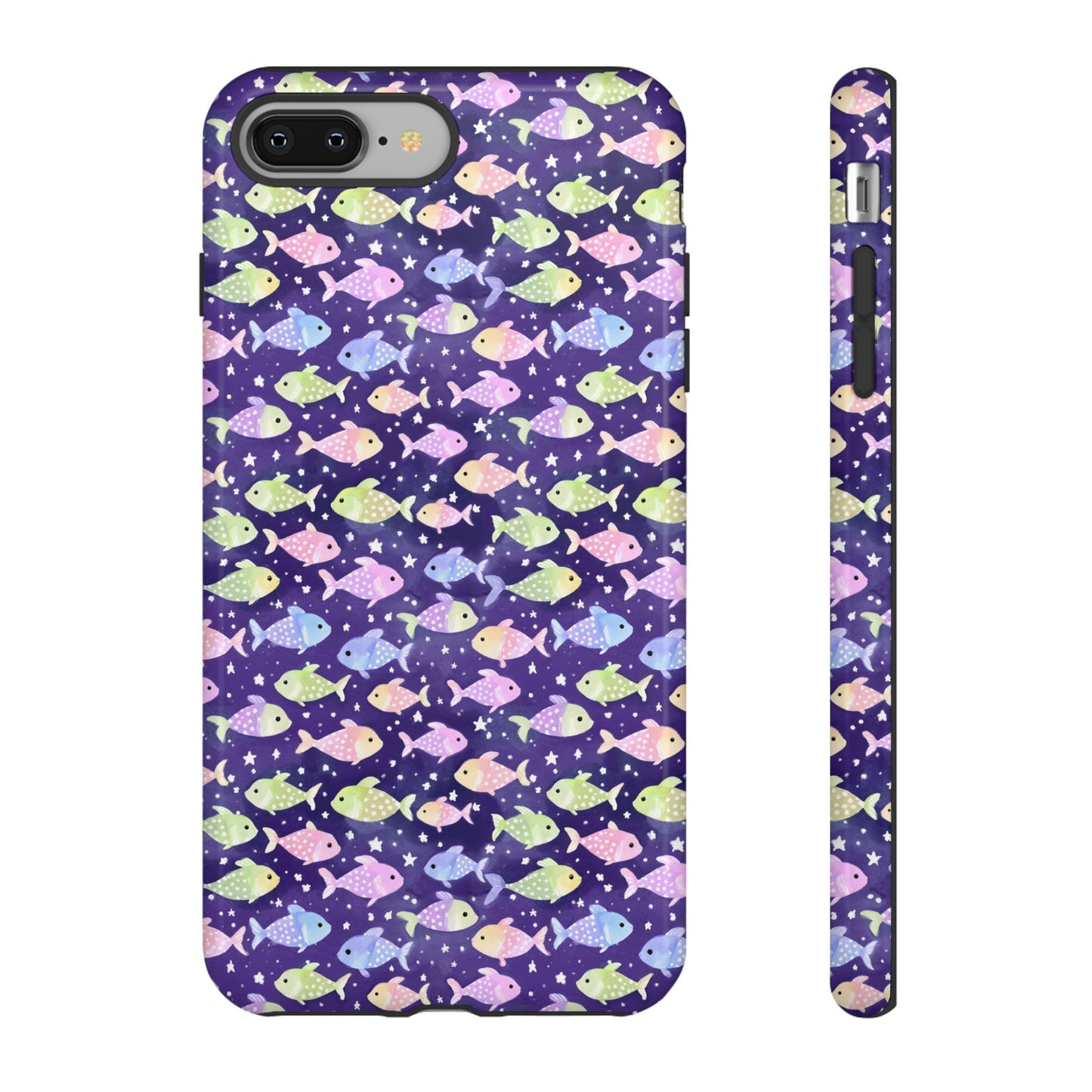 Fish And Stars | Tough Cases | Phone Case | Protective Cover | Ocean Themed | Sea Themed | Cute Phone Cover | Colorful