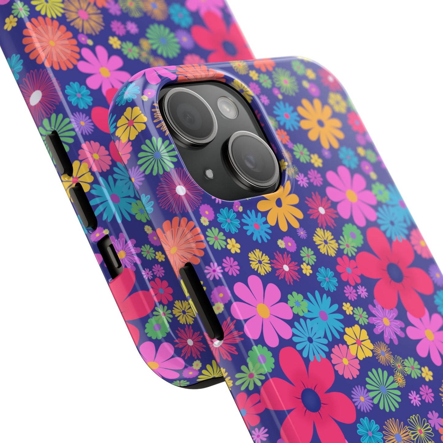 Colorful Floral Tough Phone Cases