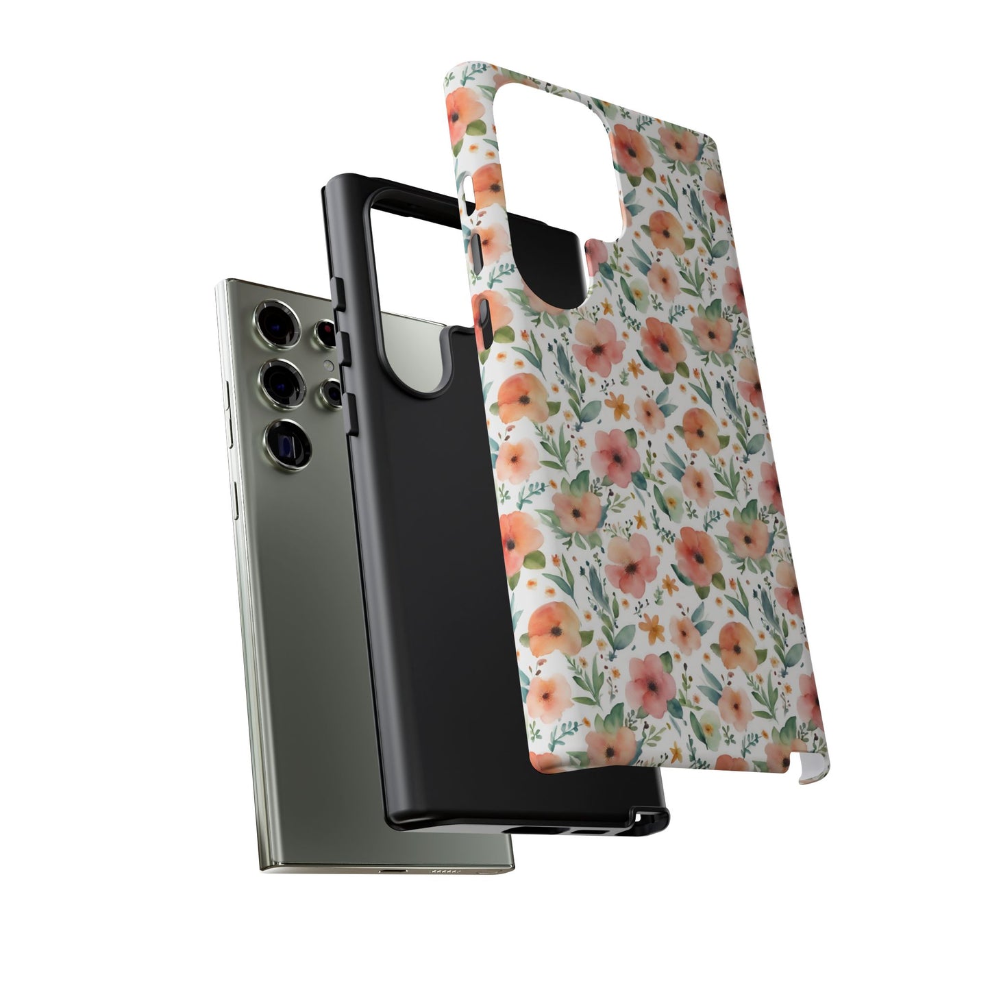 Watercolor Floral Print | Tough Cases | IPhone Case | Samsung Case | Flower Phone Case | Floral Case