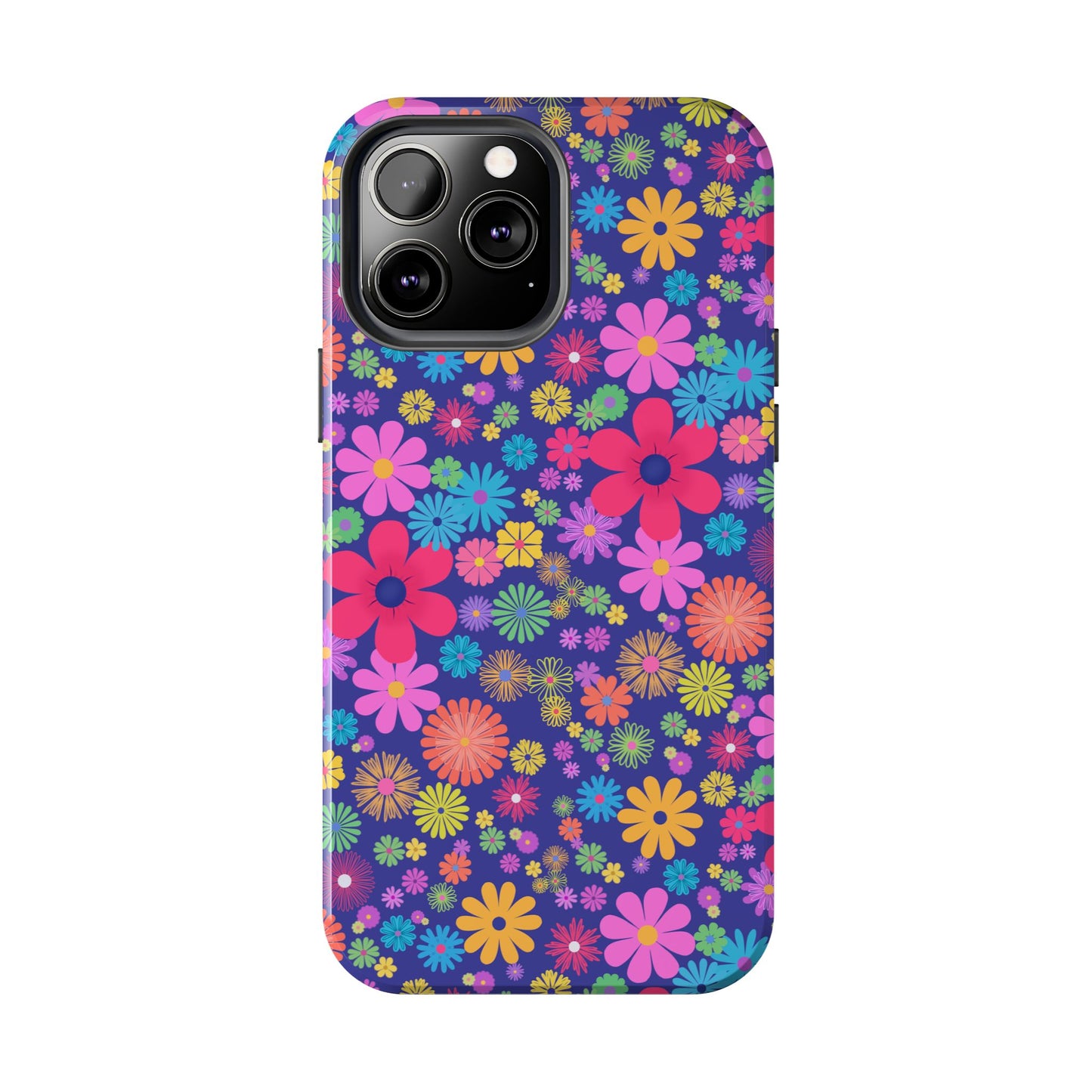 Colorful Floral Tough Phone Cases