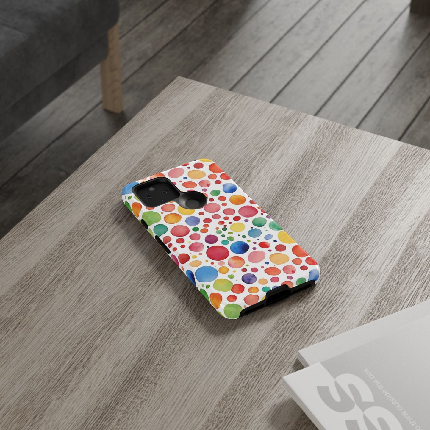 Polka dot drop | Tough Cases | Phone Case | IPhone | Samsung | Protective Phone Case | Phone Protector | Cute Phone Cover