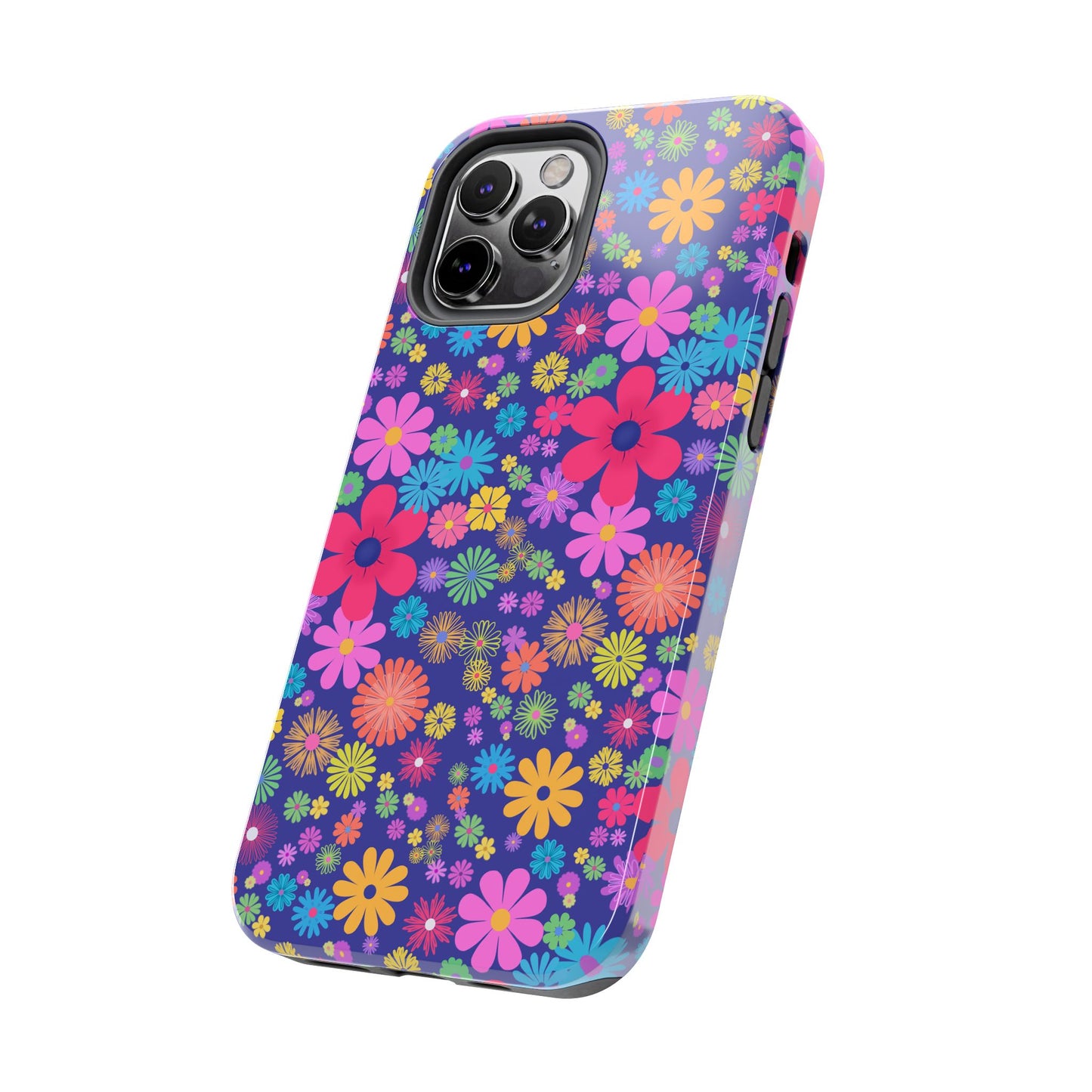 Colorful Floral Tough Phone Cases