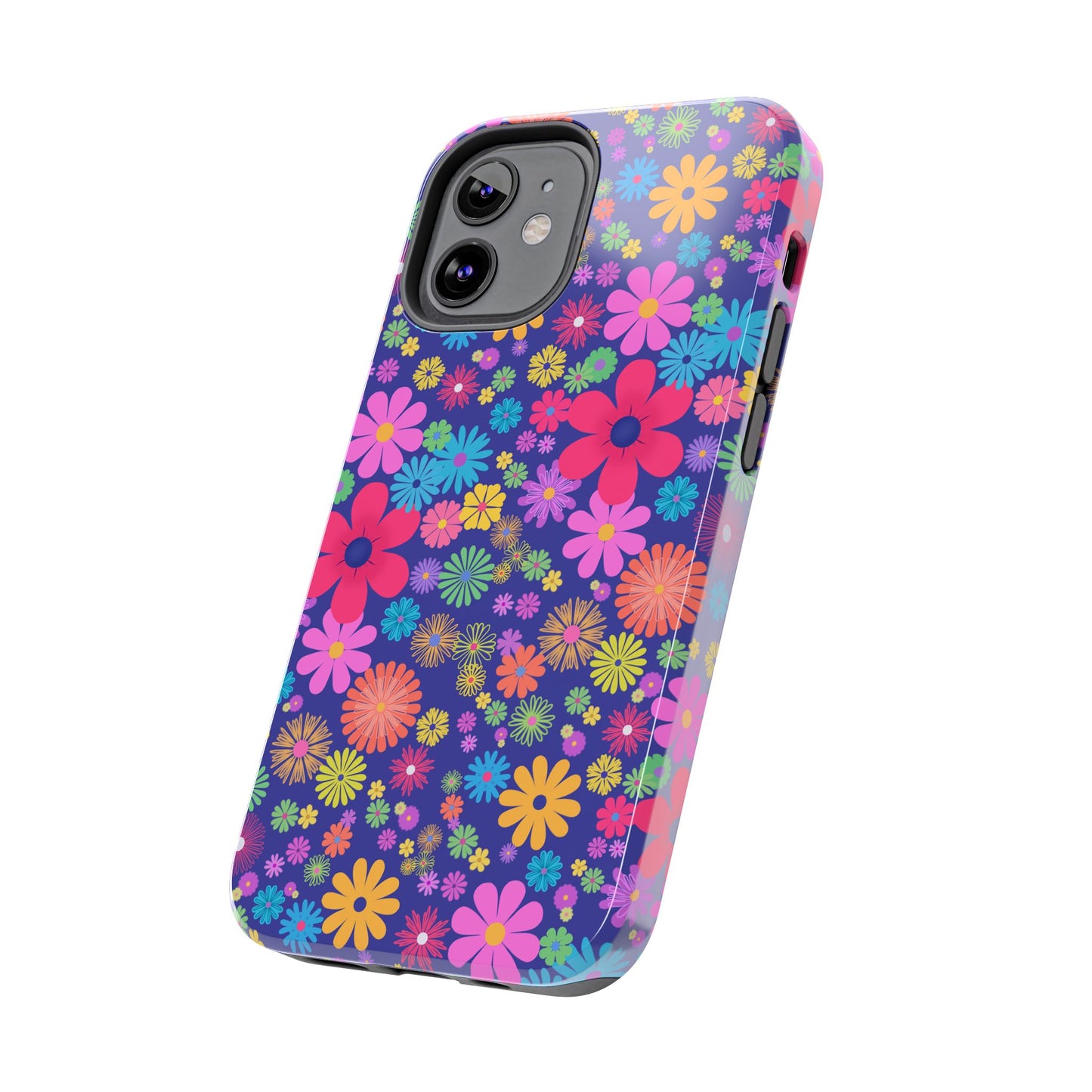 Colorful Floral Tough Phone Cases