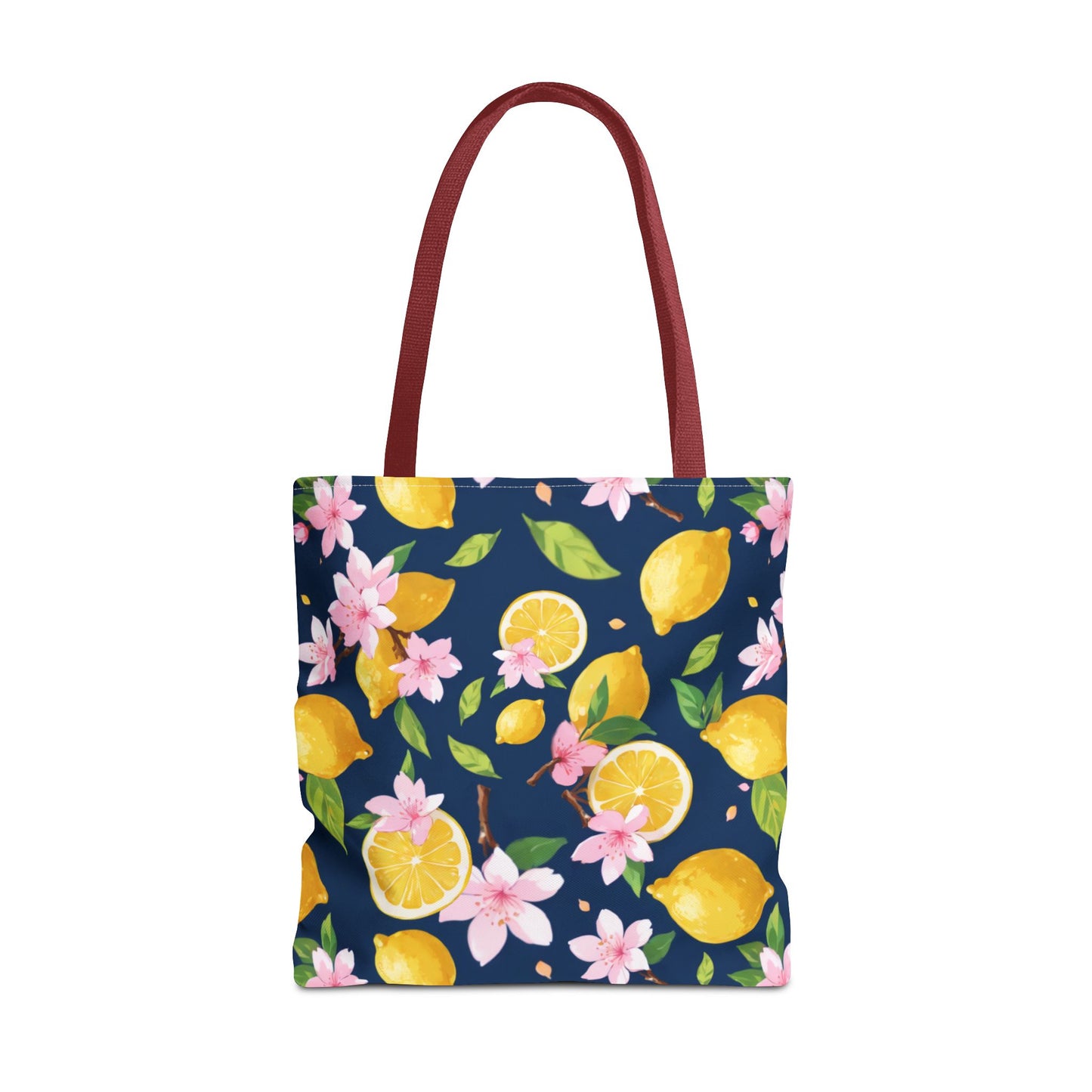 Lemon and cherry blossom Tote Bag
