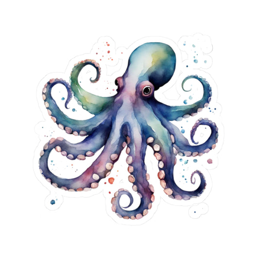Octopus Kiss-Cut Stickers