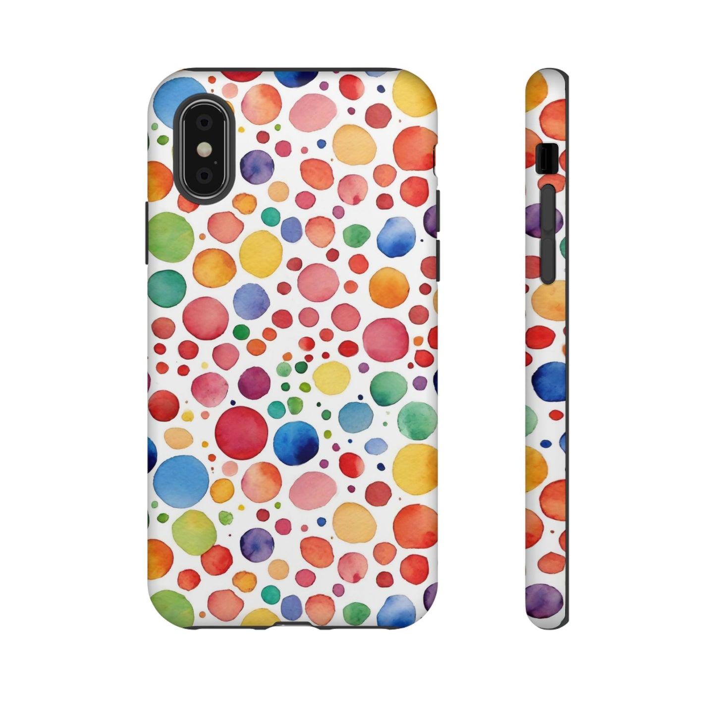 Polka dot drop | Tough Cases | Phone Case | IPhone | Samsung | Protective Phone Case | Phone Protector | Cute Phone Cover