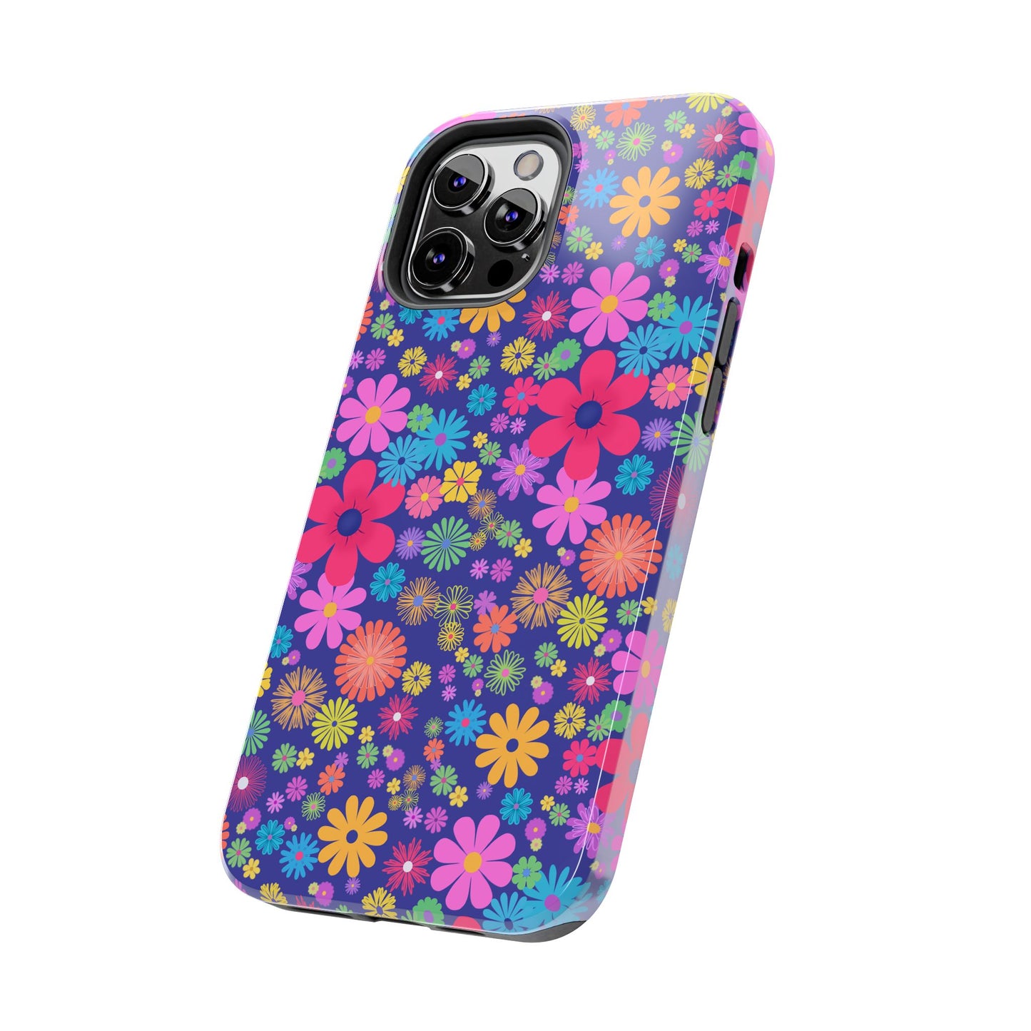 Colorful Floral Tough Phone Cases