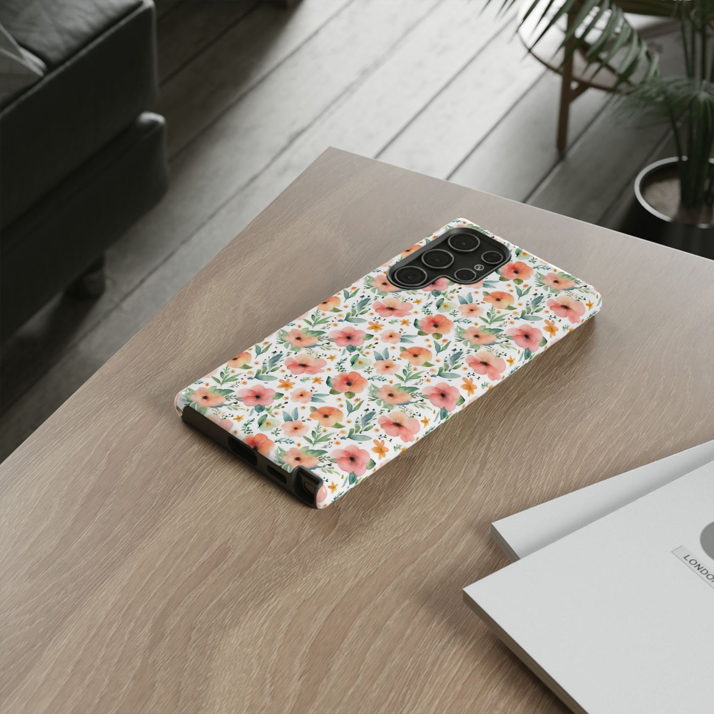 Watercolor Floral Print | Tough Cases | IPhone Case | Samsung Case | Flower Phone Case | Floral Case