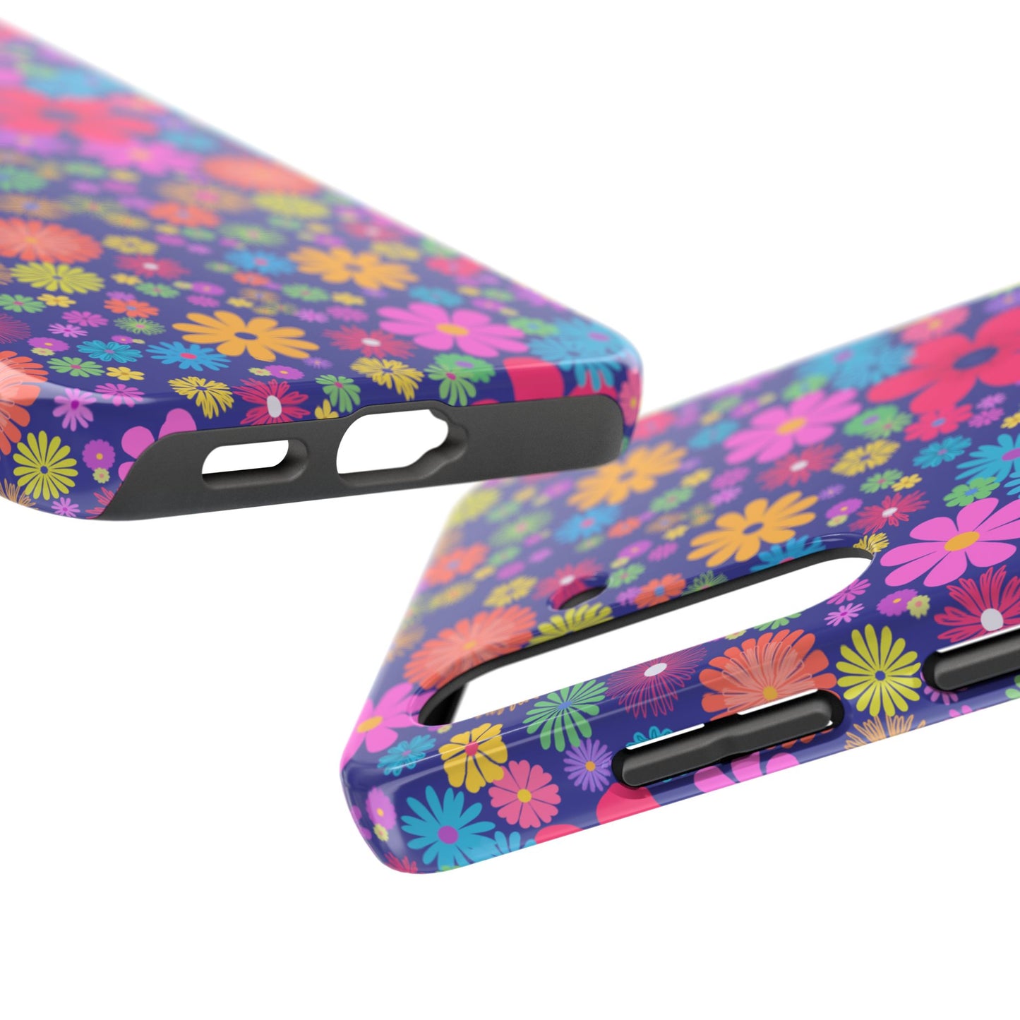 Colorful Floral Tough Phone Cases