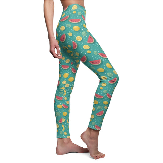 Watermelon lemonade Womens leggings