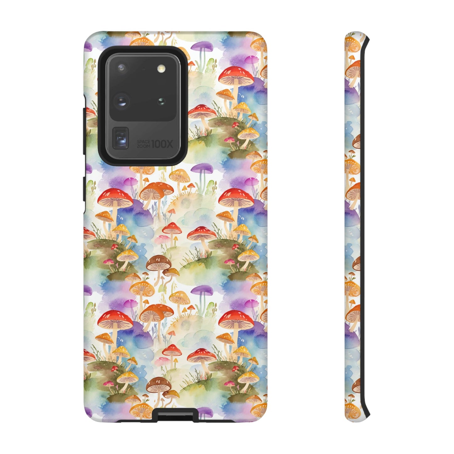 Mushroom Phone Case | Shroom Phone Cover | Hippie Themed Phone Case | Cute mushroom Pattern | Tough Case