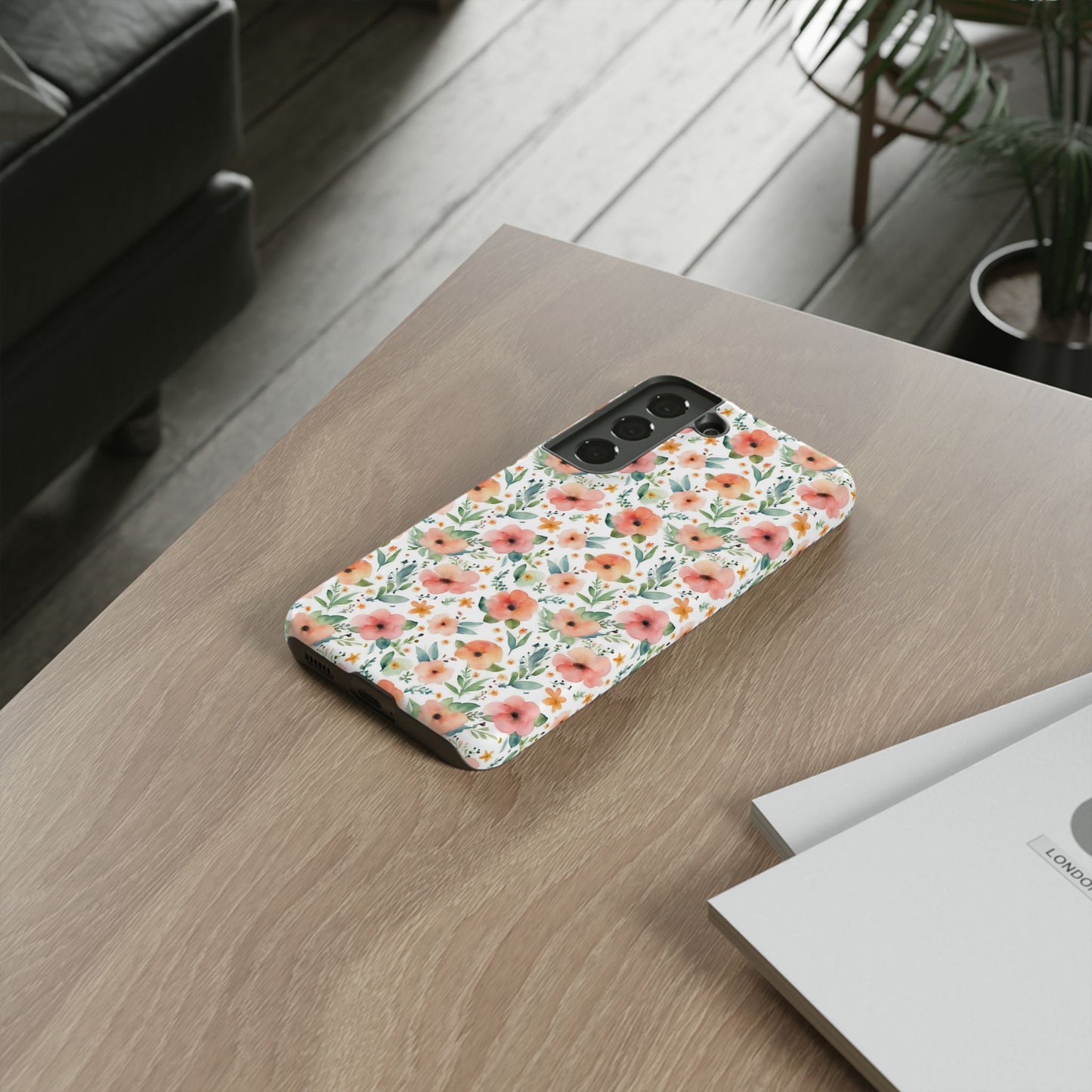 Watercolor Floral Print | Tough Cases | IPhone Case | Samsung Case | Flower Phone Case | Floral Case