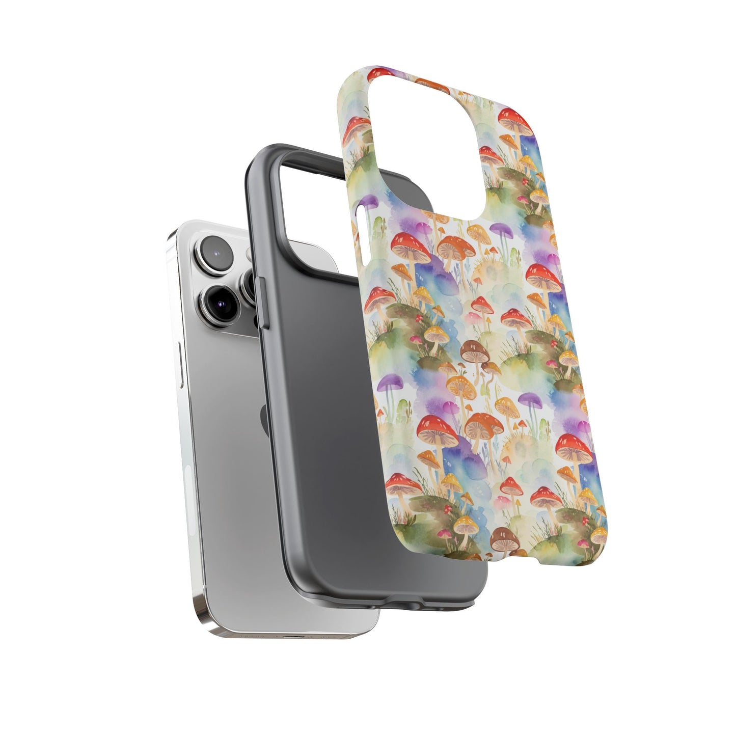 Mushroom Phone Case | Shroom Phone Cover | Hippie Themed Phone Case | Cute mushroom Pattern | Tough Case