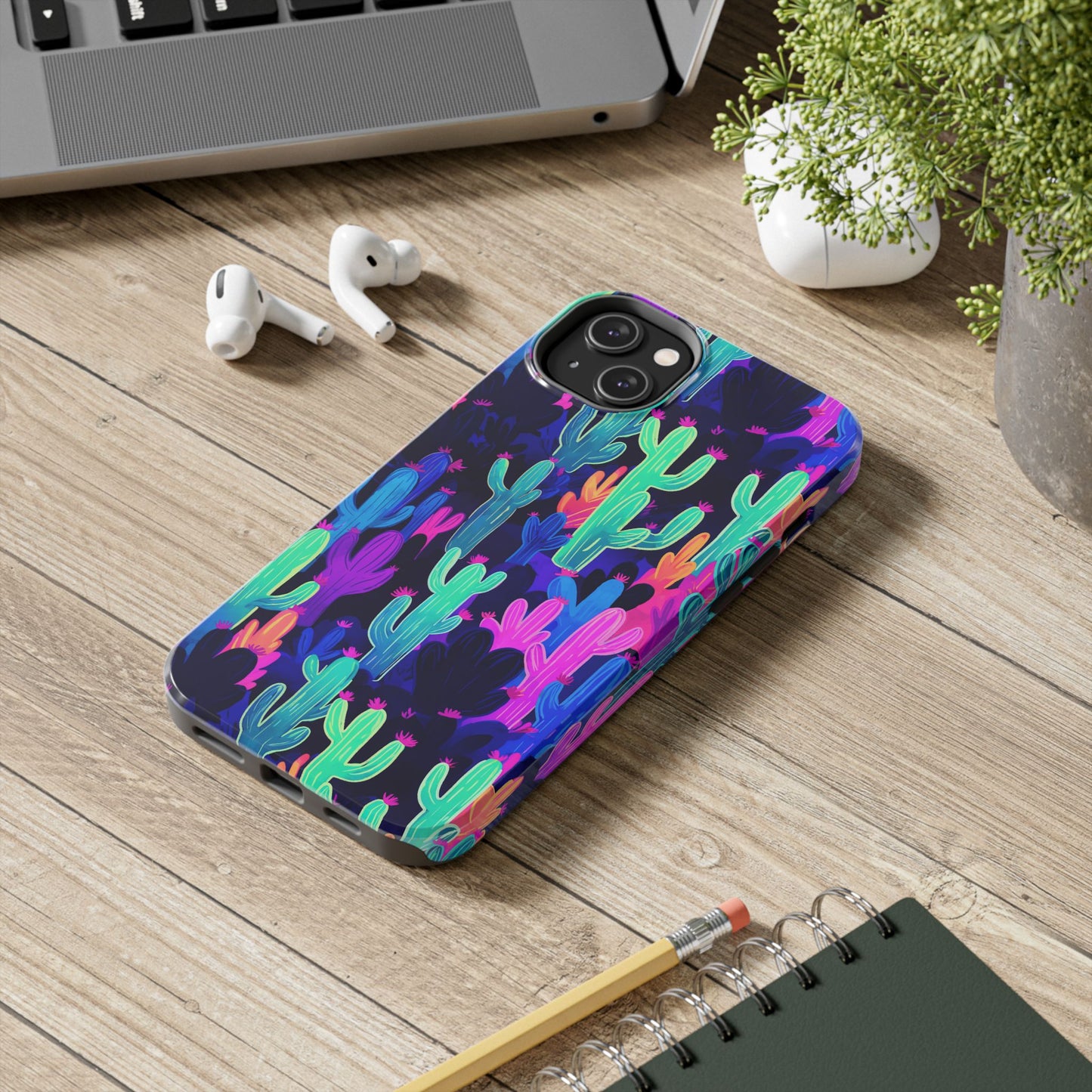 Rave Cacti Tough Phone Cases