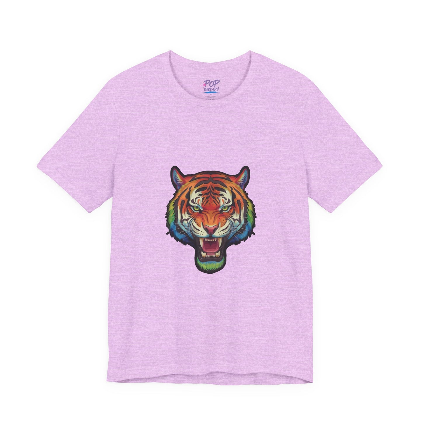 Colorful Rainbow Tiger Tee