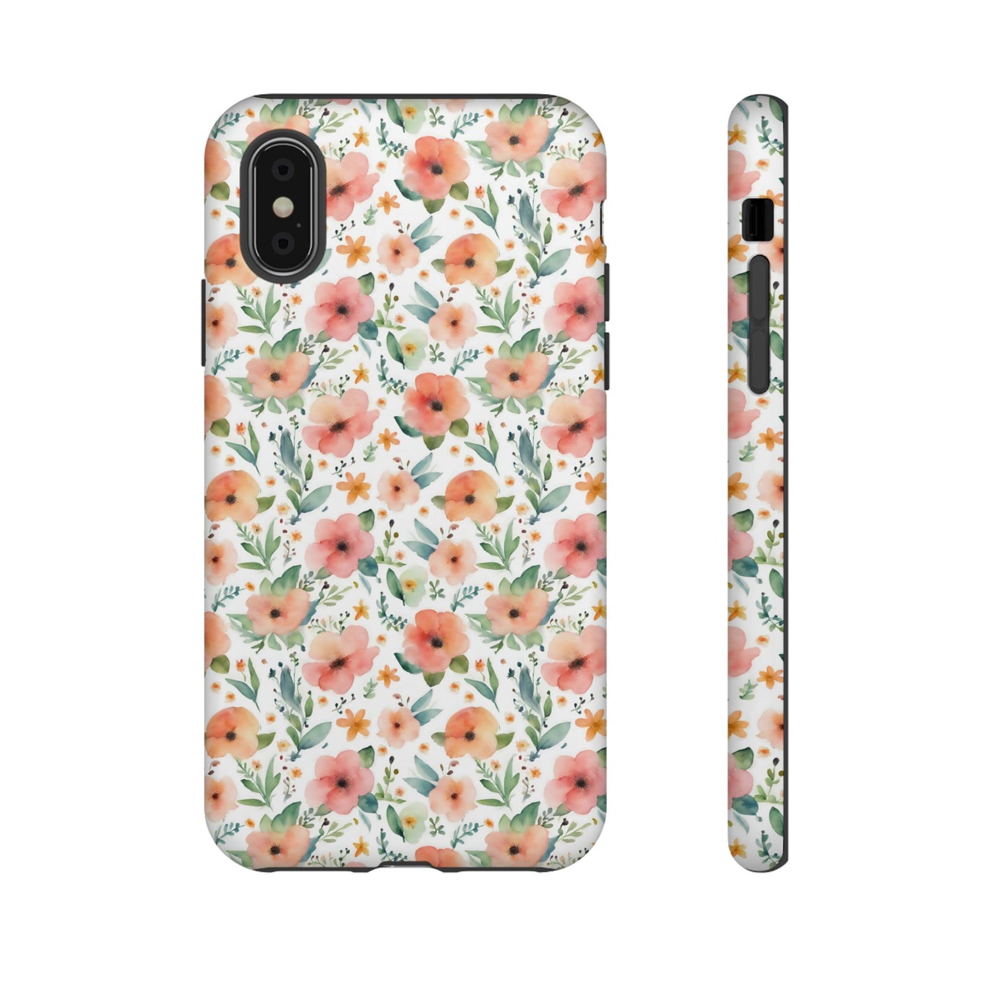 Watercolor Floral Print | Tough Cases | IPhone Case | Samsung Case | Flower Phone Case | Floral Case